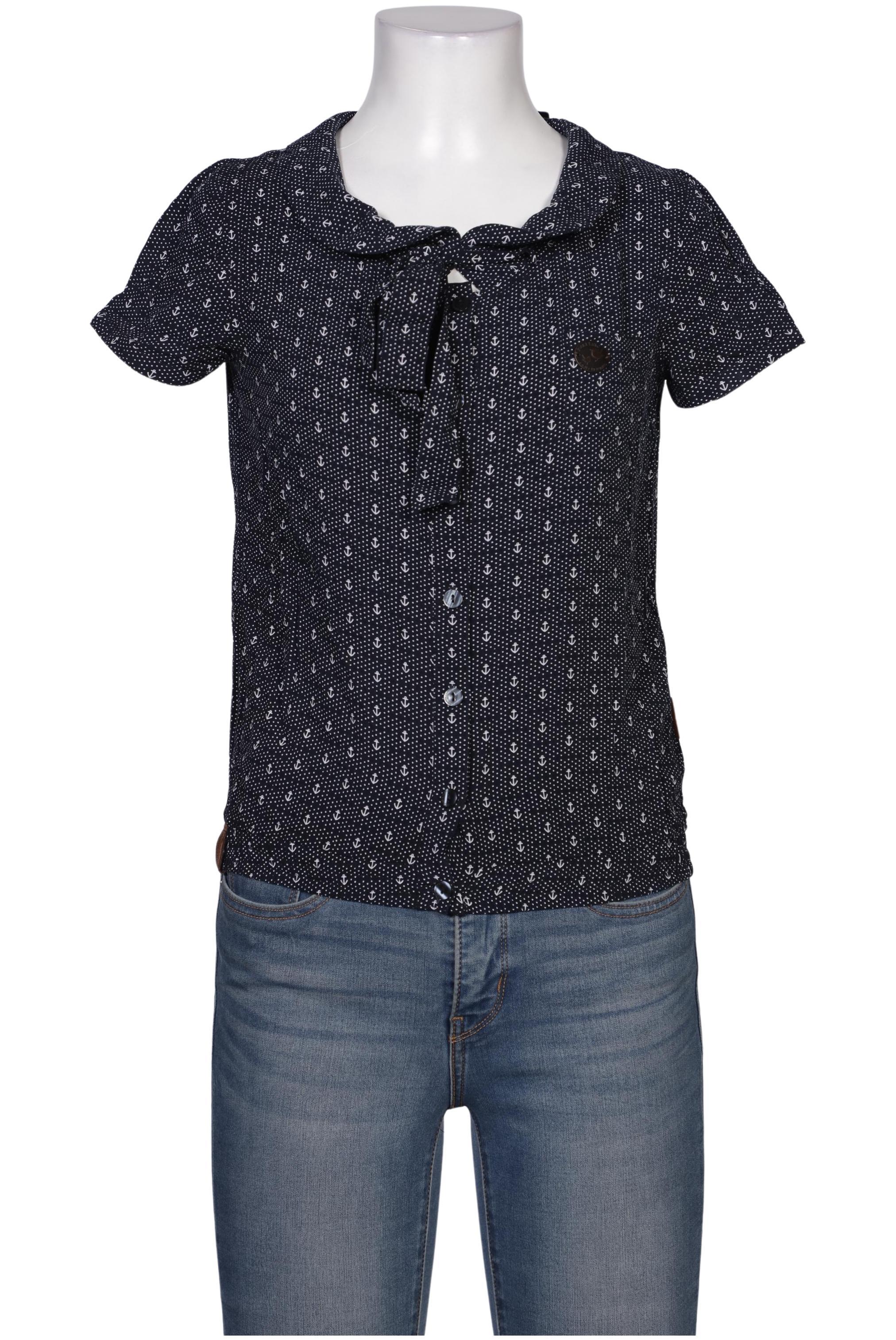 

Naketano Damen Bluse, marineblau, Gr. 34