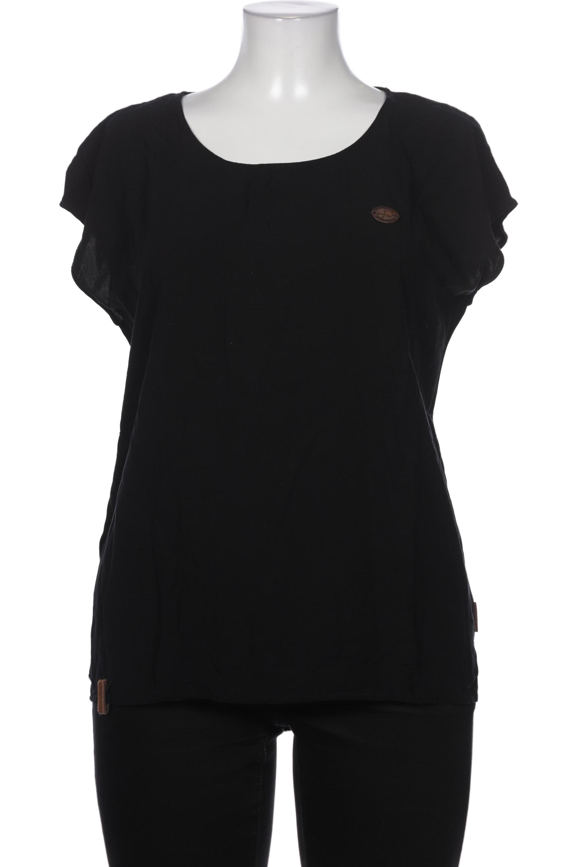

Naketano Damen Bluse, schwarz, Gr. 44