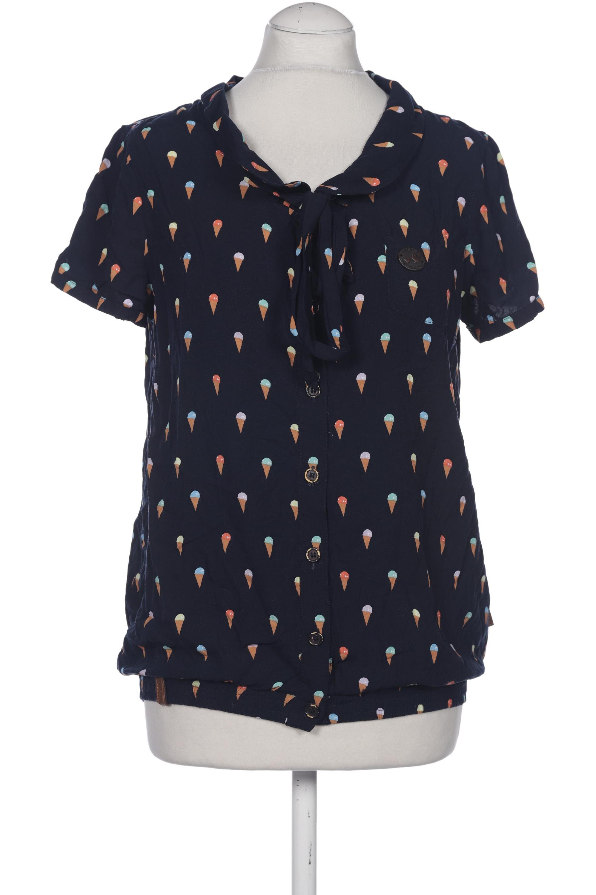 

Naketano Damen Bluse, marineblau, Gr. 38