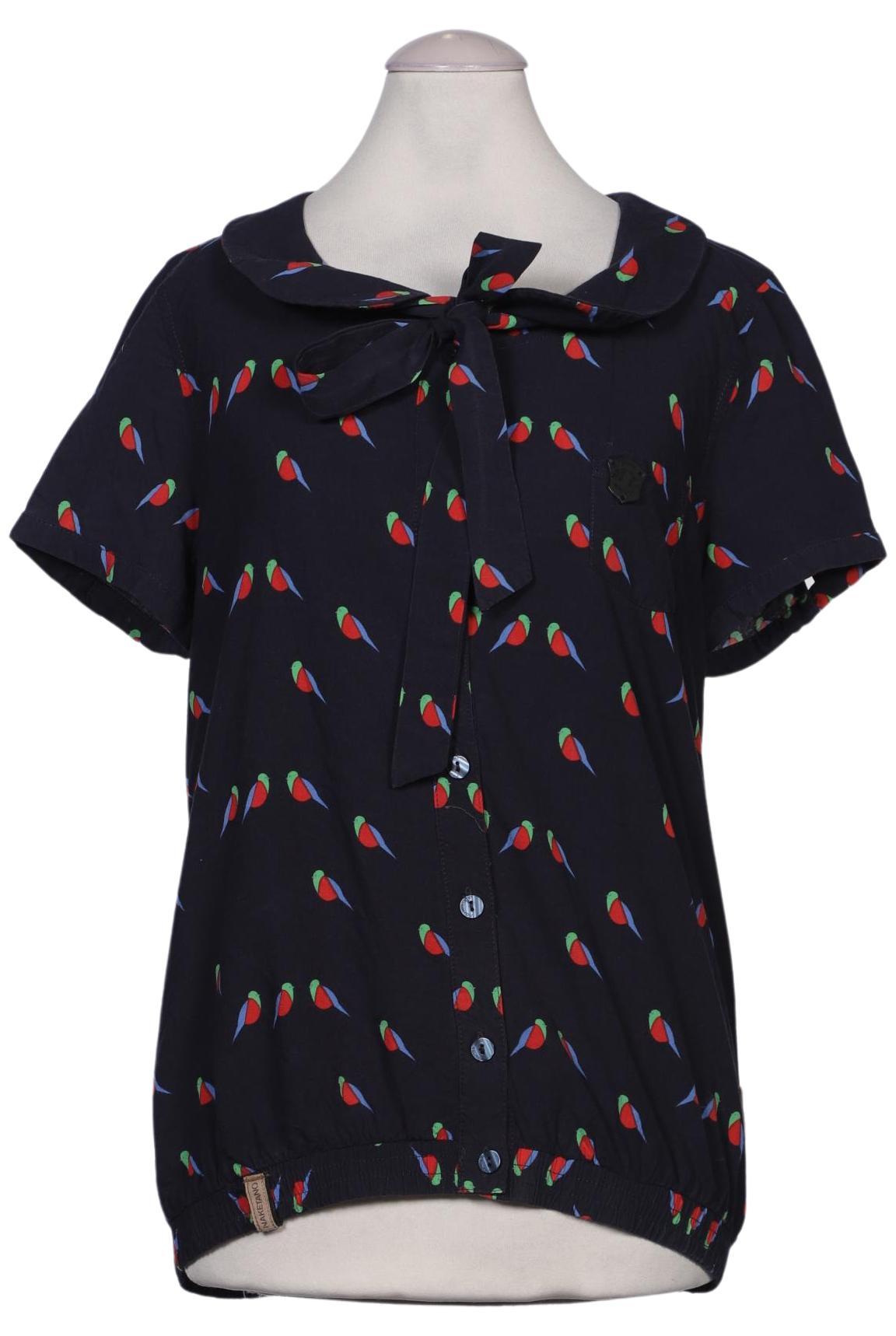 

Naketano Damen Bluse, marineblau, Gr. 38