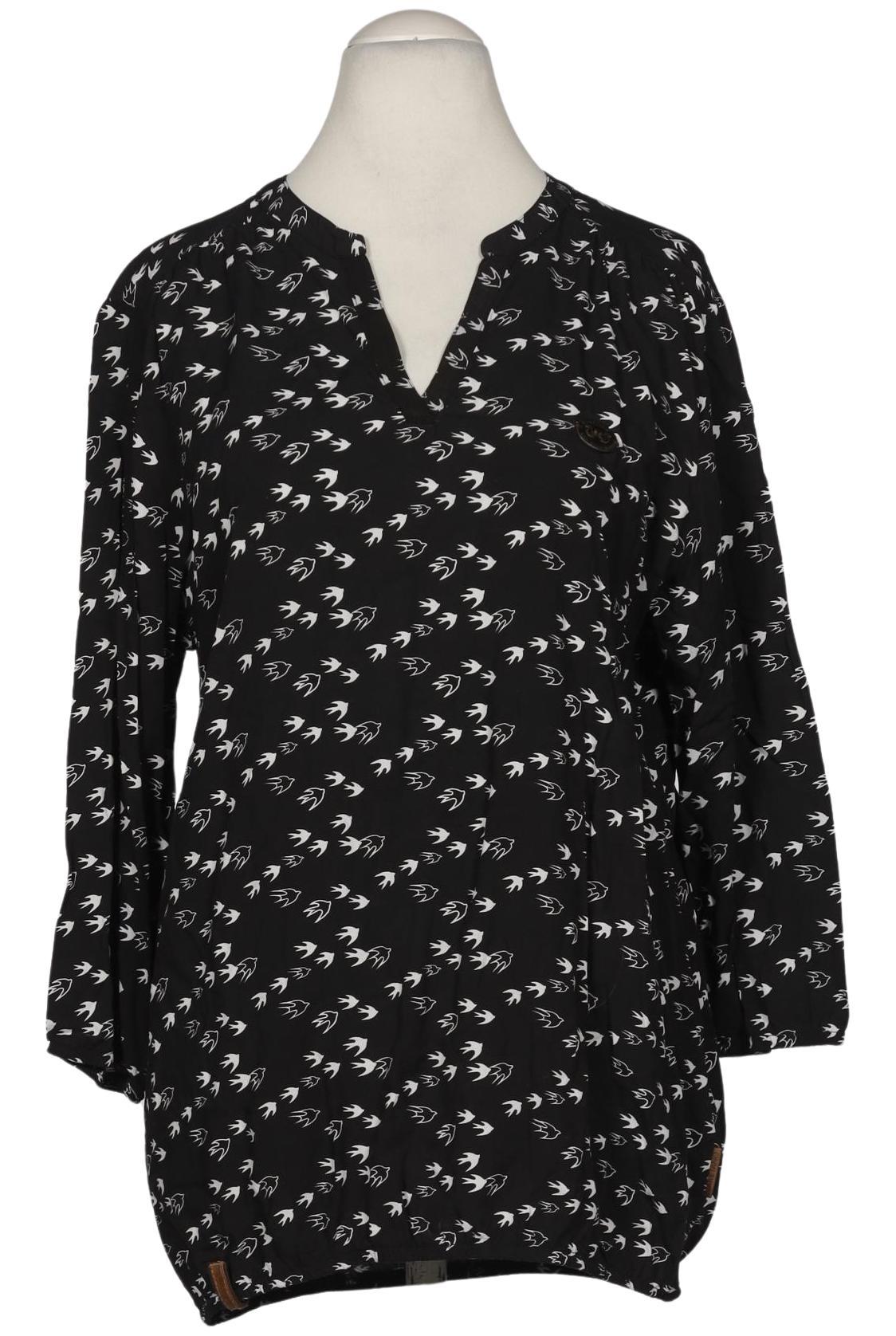 

Naketano Damen Bluse, schwarz, Gr. 42
