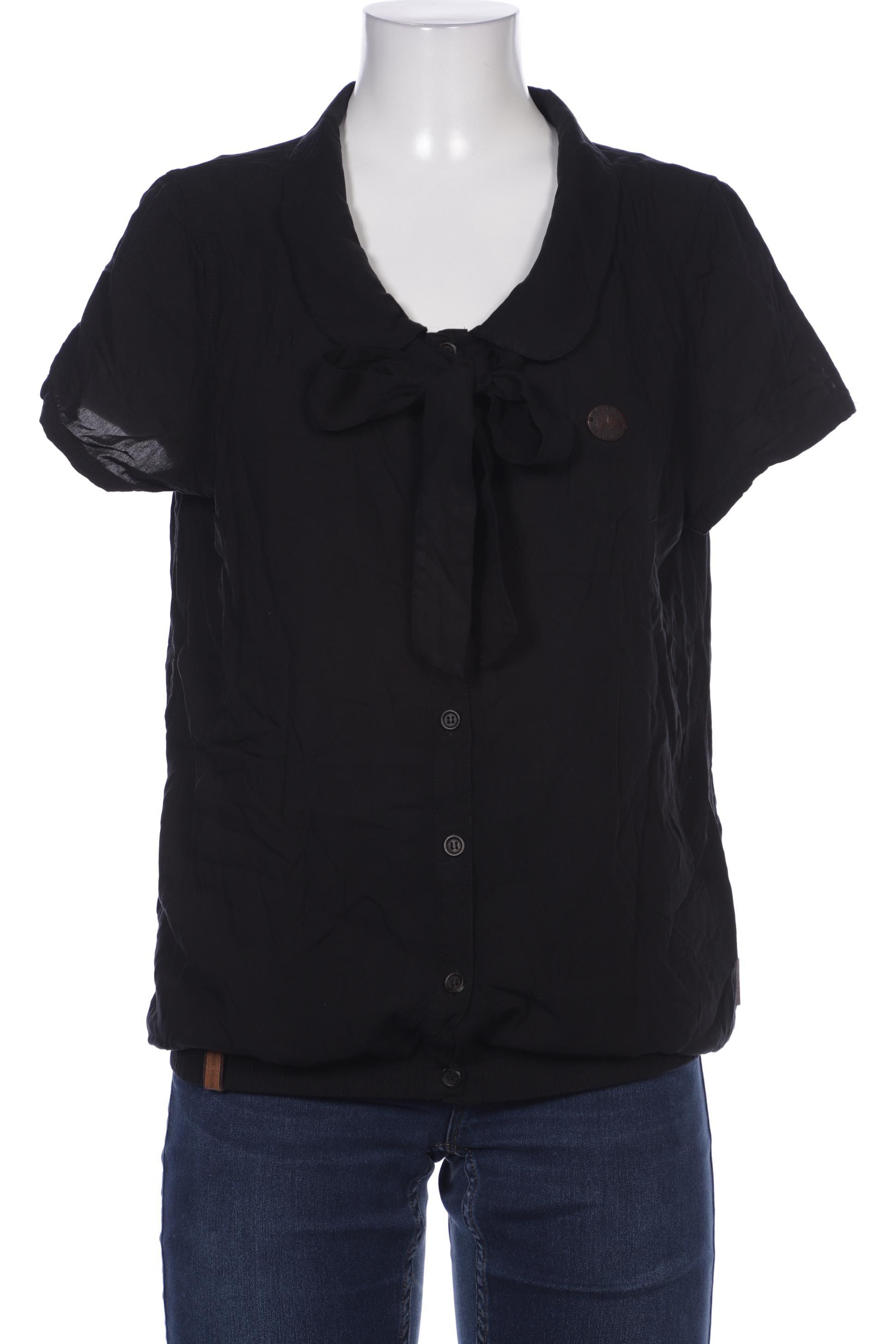 

Naketano Damen Bluse, schwarz, Gr. 42