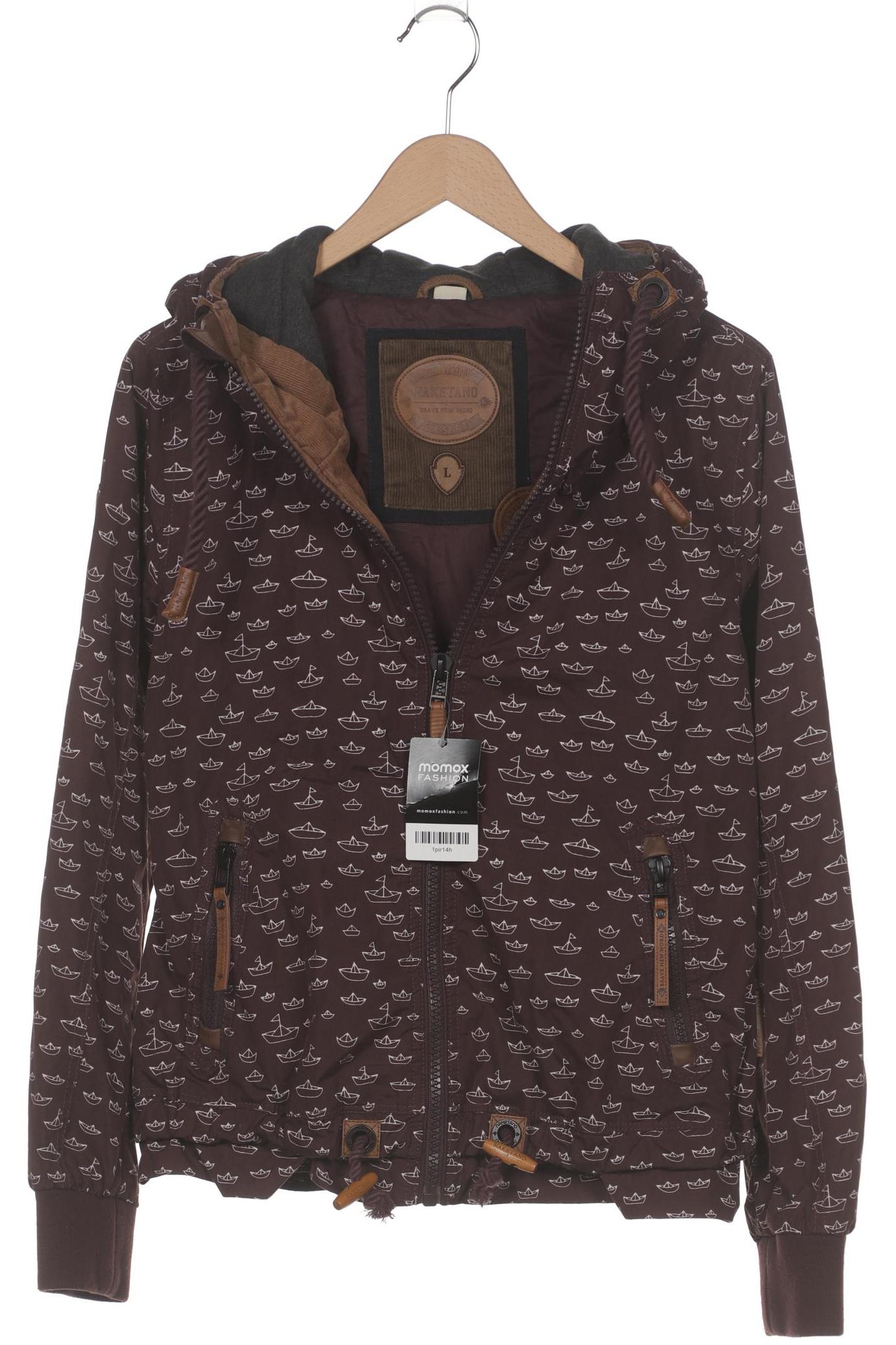 

Naketano Damen Jacke, bordeaux, Gr. 42