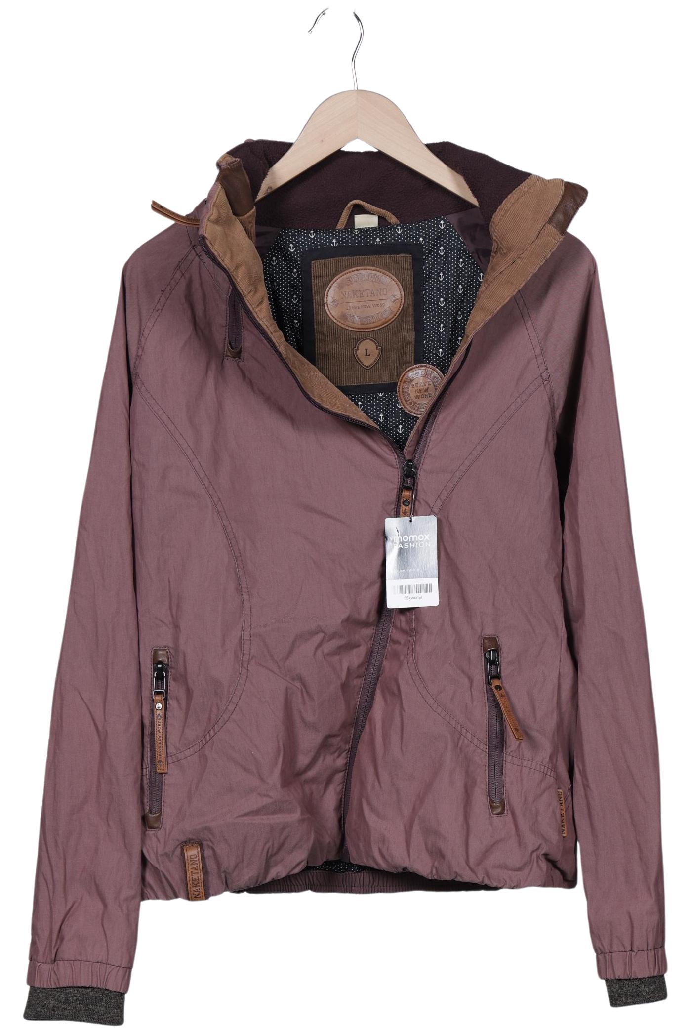 

Naketano Damen Jacke, bordeaux, Gr. 42