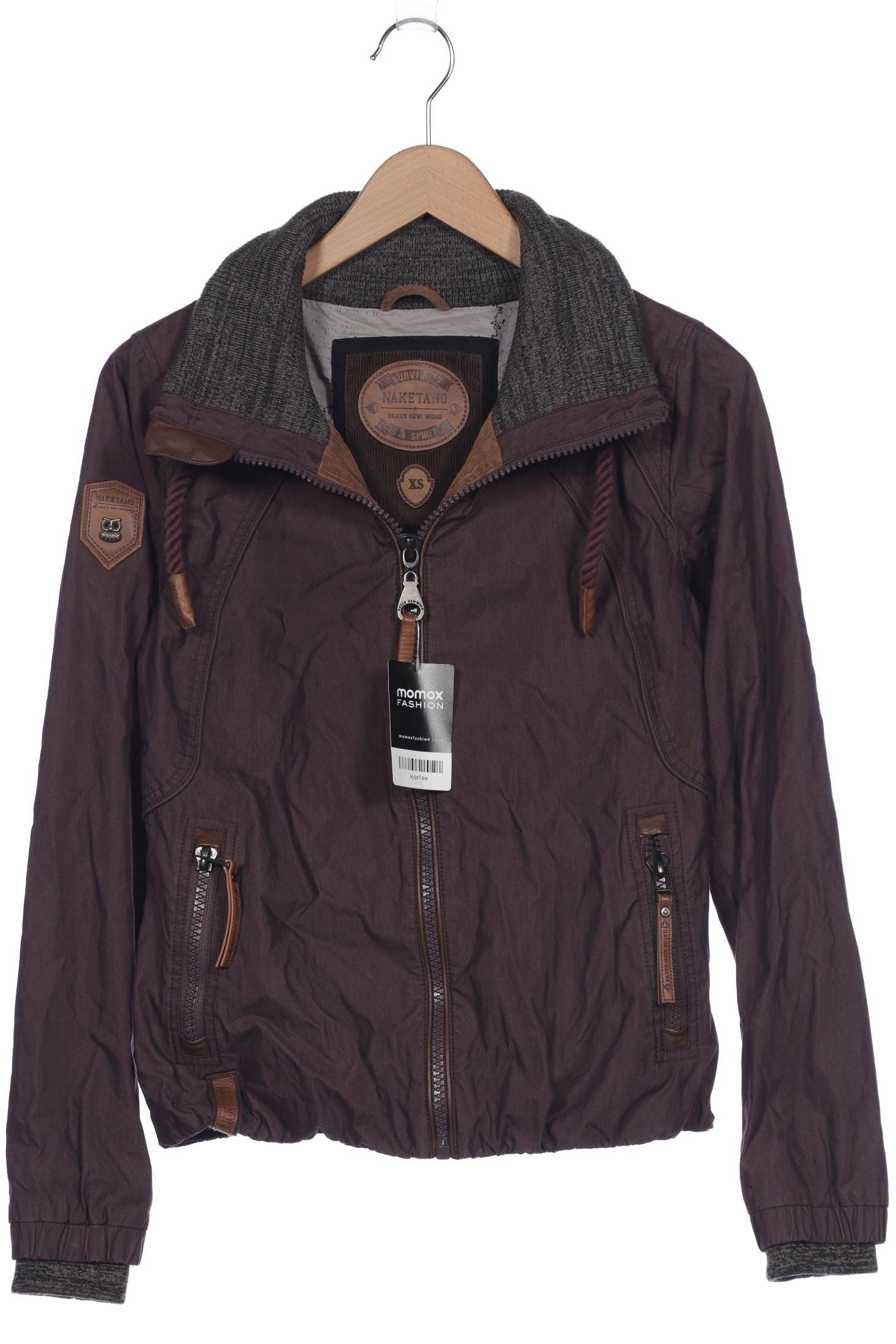 

Naketano Damen Jacke, bordeaux, Gr. 34