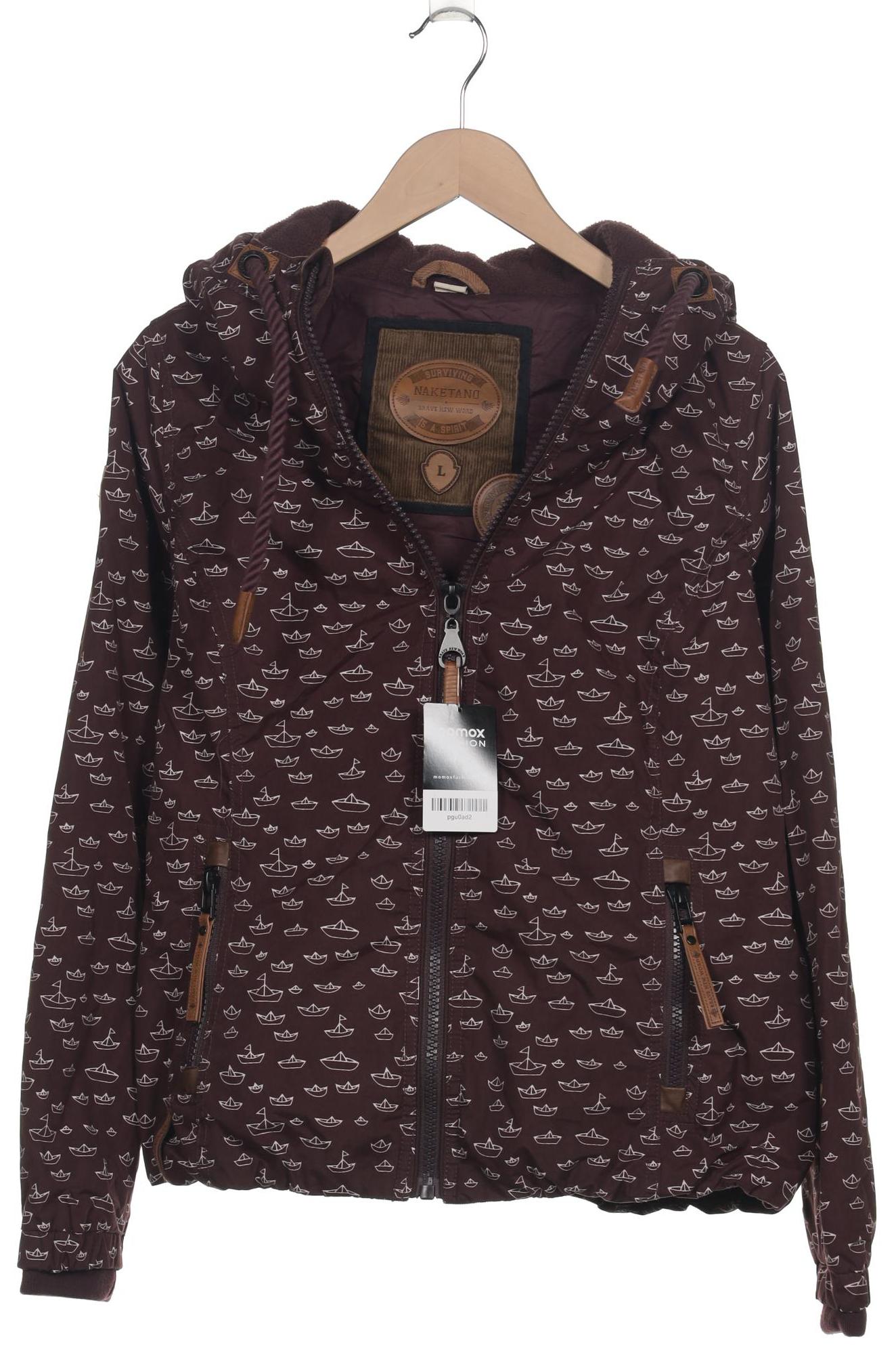 

Naketano Damen Jacke, bordeaux, Gr. 42