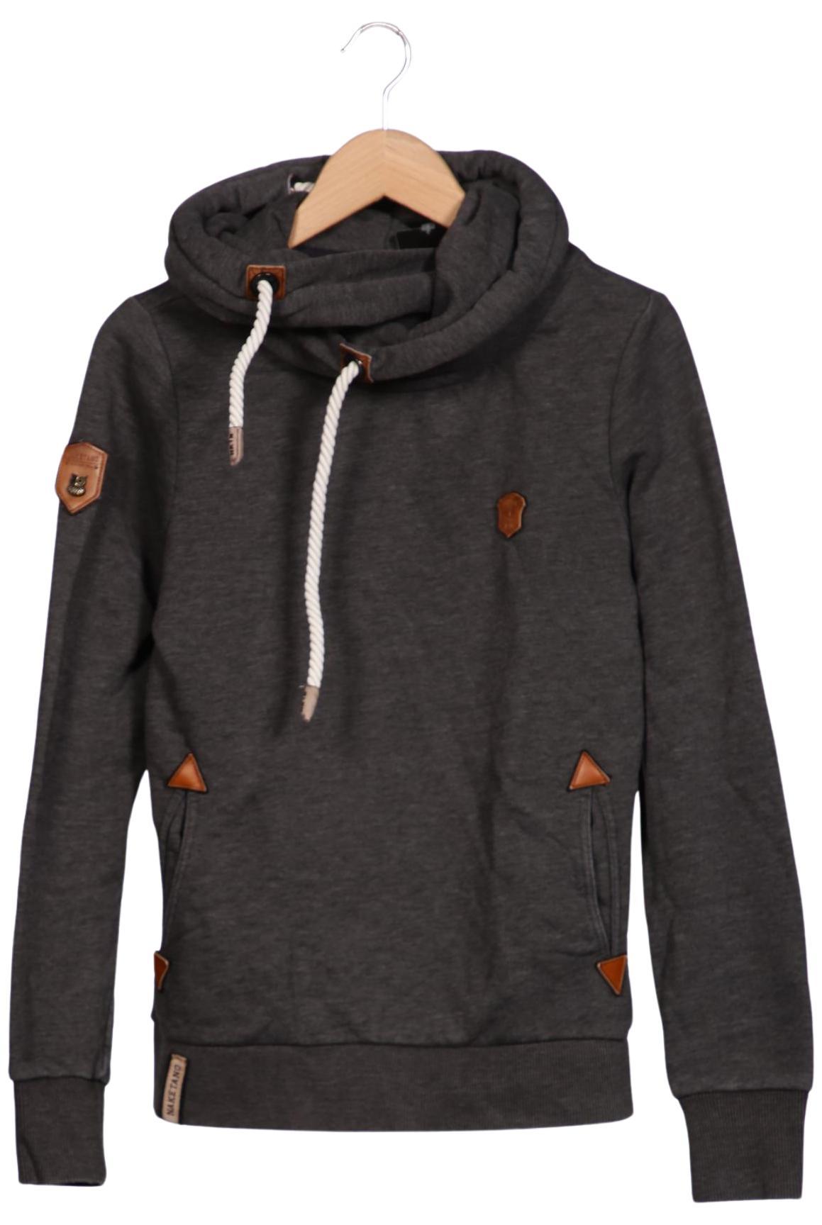 

Naketano Damen Kapuzenpullover, grau, Gr. 38