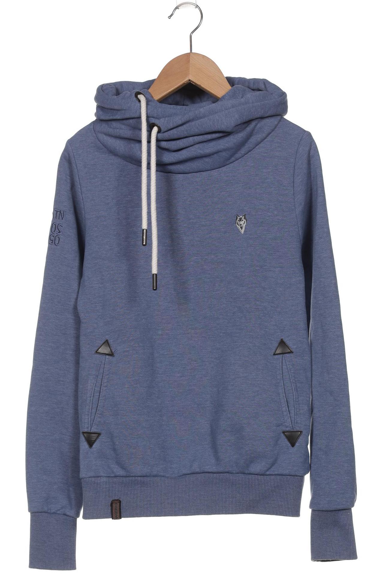 

Naketano Damen Kapuzenpullover, blau, Gr. 34