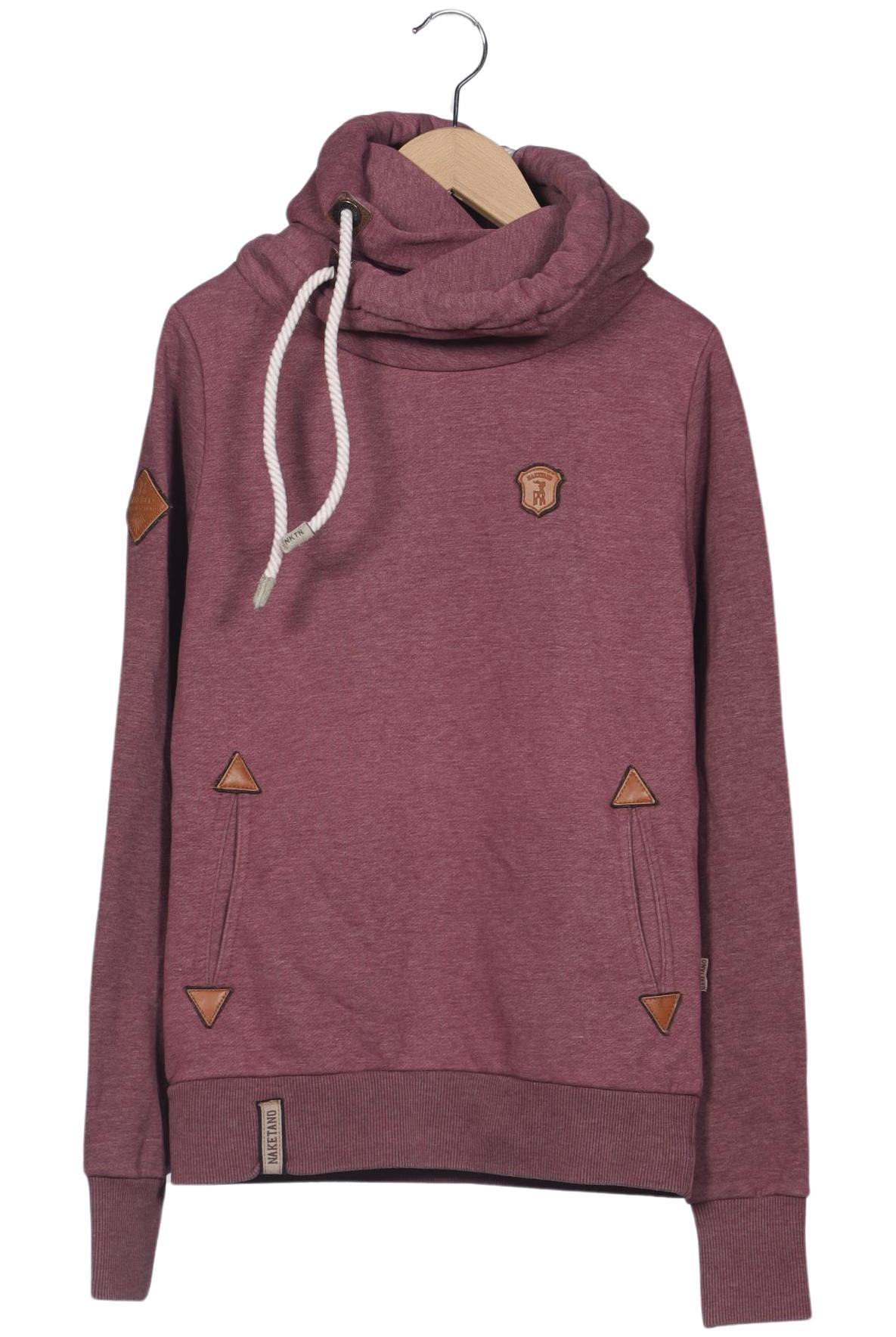 

Naketano Damen Kapuzenpullover, bordeaux, Gr. 34