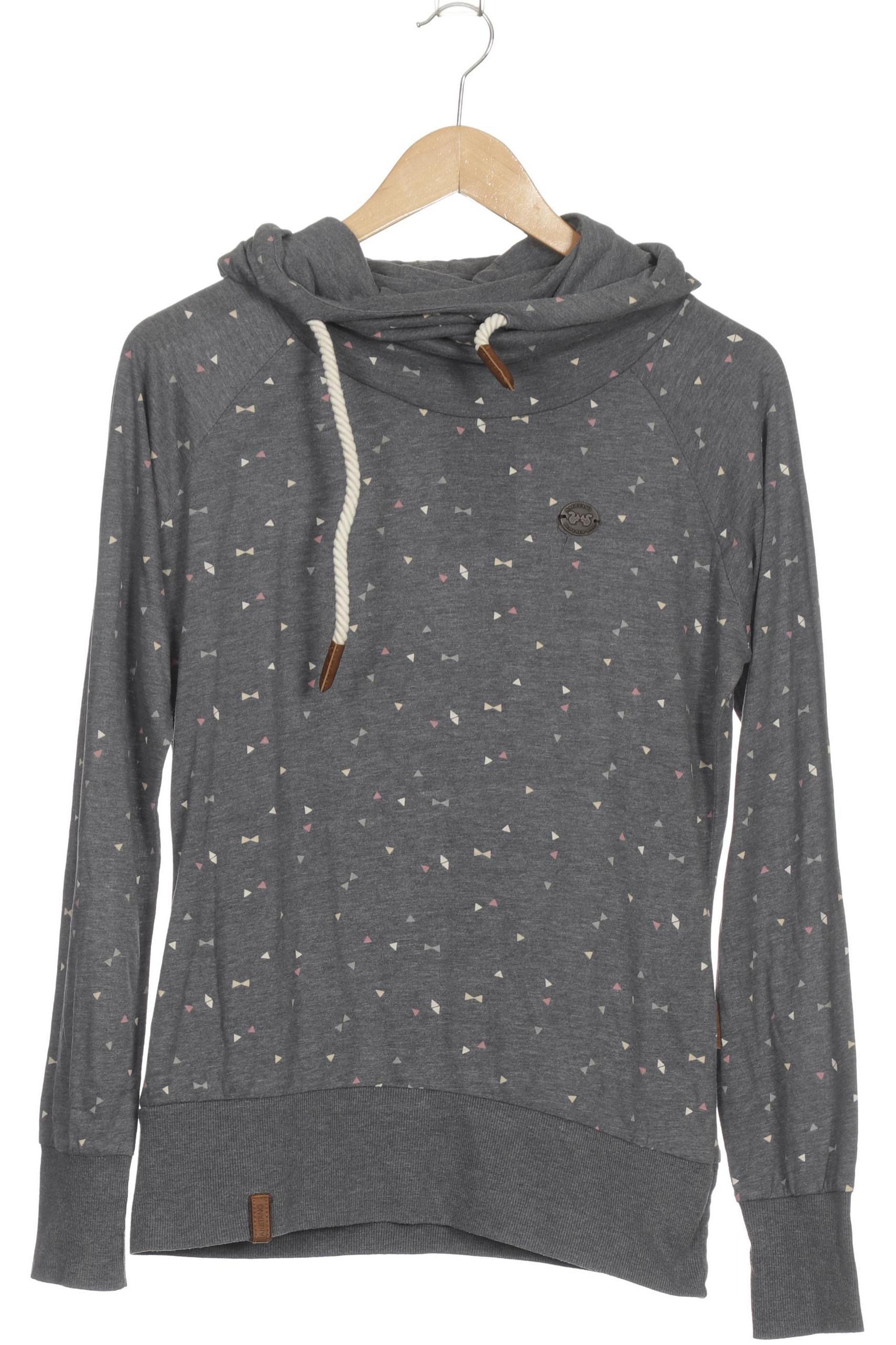 

Naketano Damen Kapuzenpullover, grau, Gr. 38