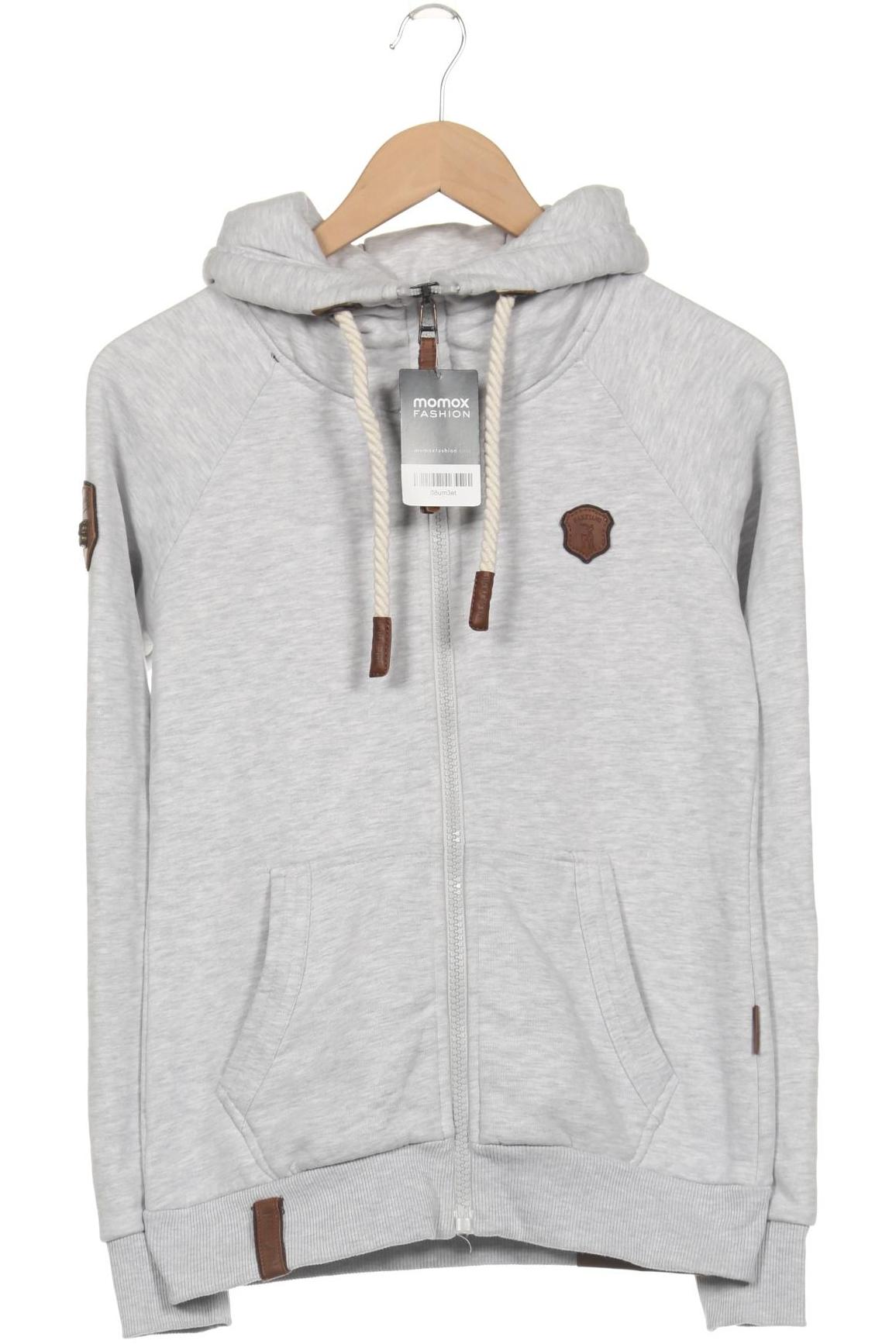

Naketano Damen Kapuzenpullover, grau, Gr. 36