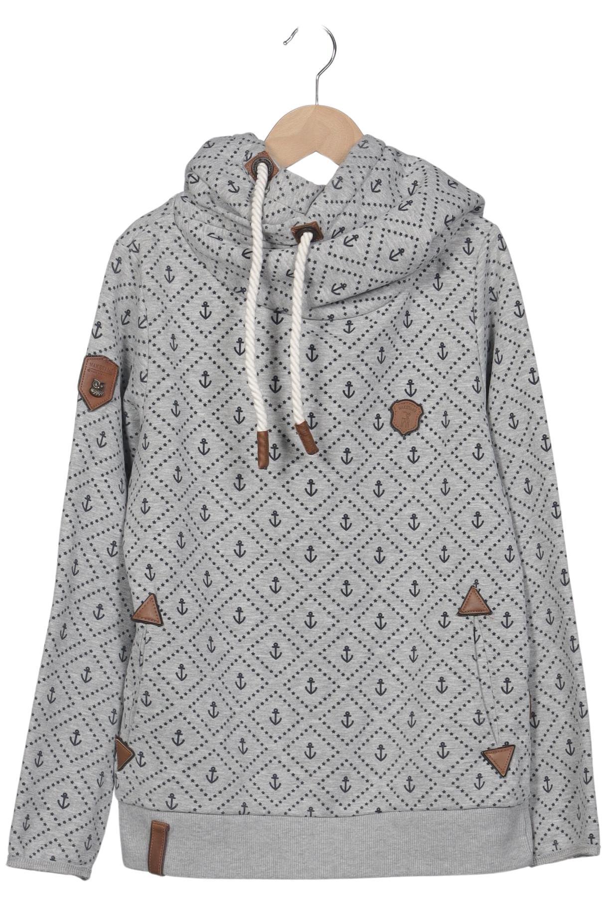 

Naketano Damen Kapuzenpullover, grau, Gr. 42