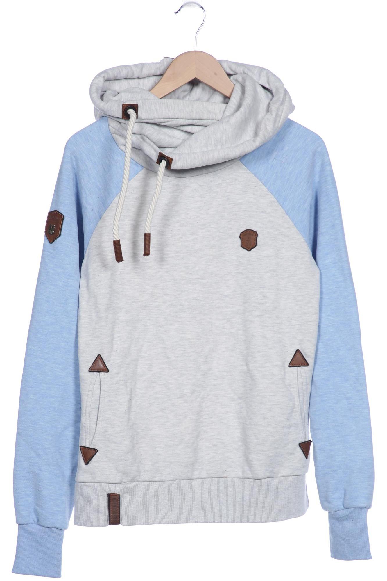 

Naketano Damen Kapuzenpullover, grau, Gr. 44