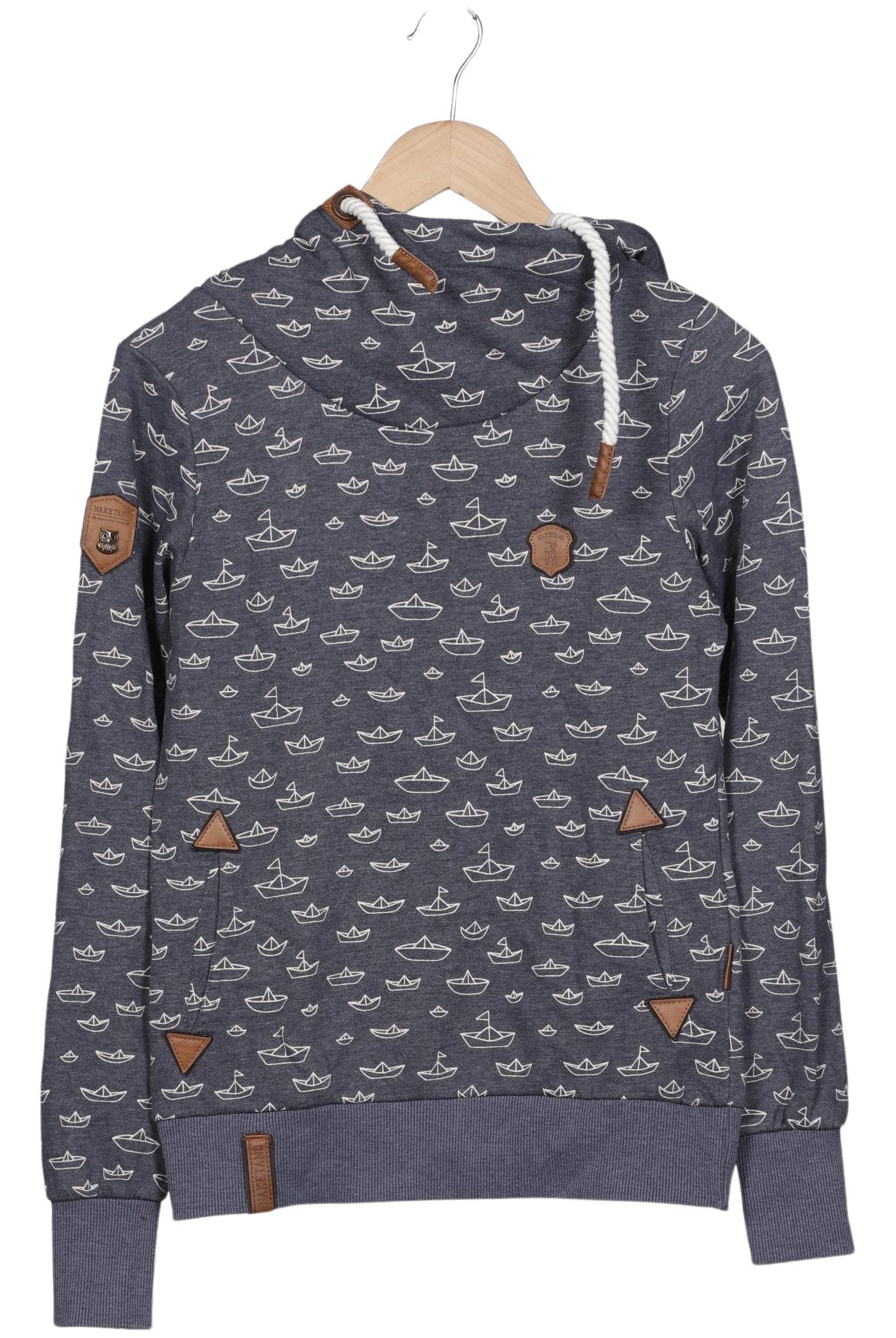 

Naketano Damen Kapuzenpullover, blau, Gr. 36