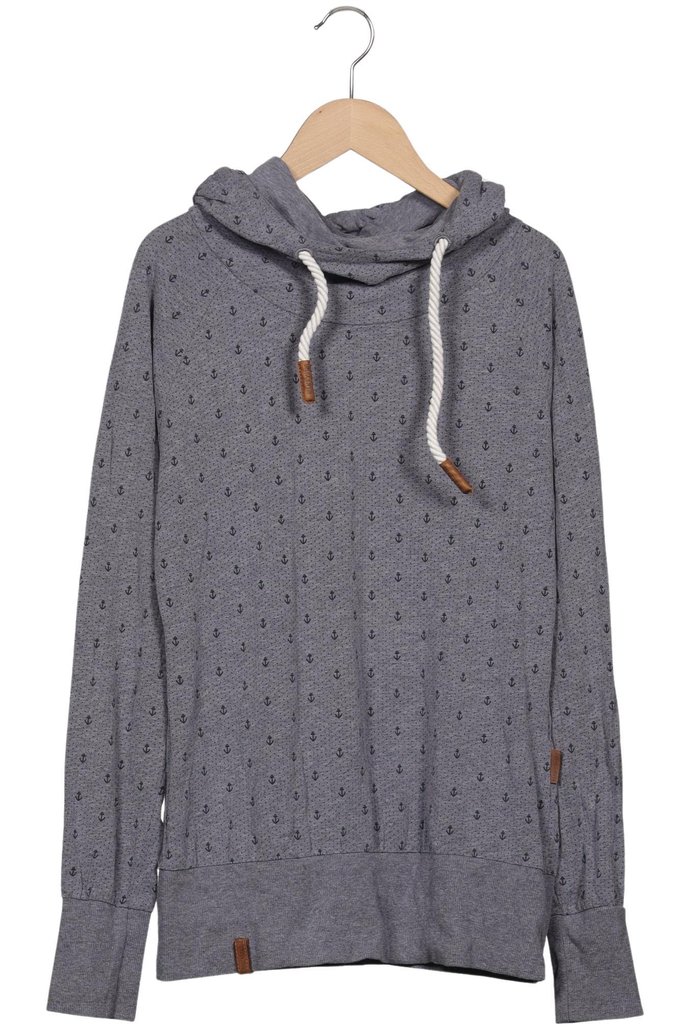 

Naketano Damen Kapuzenpullover, grau, Gr. 38