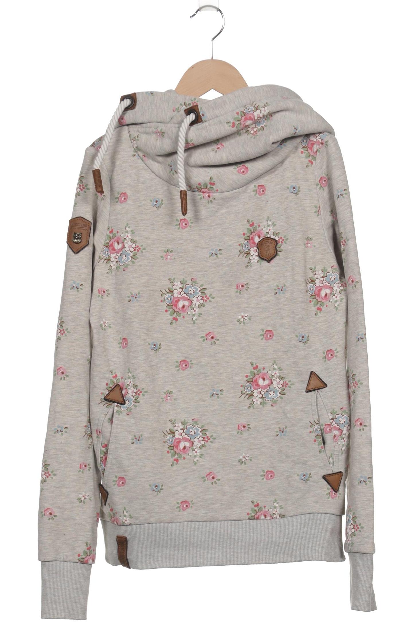 

Naketano Damen Kapuzenpullover, grau, Gr. 38