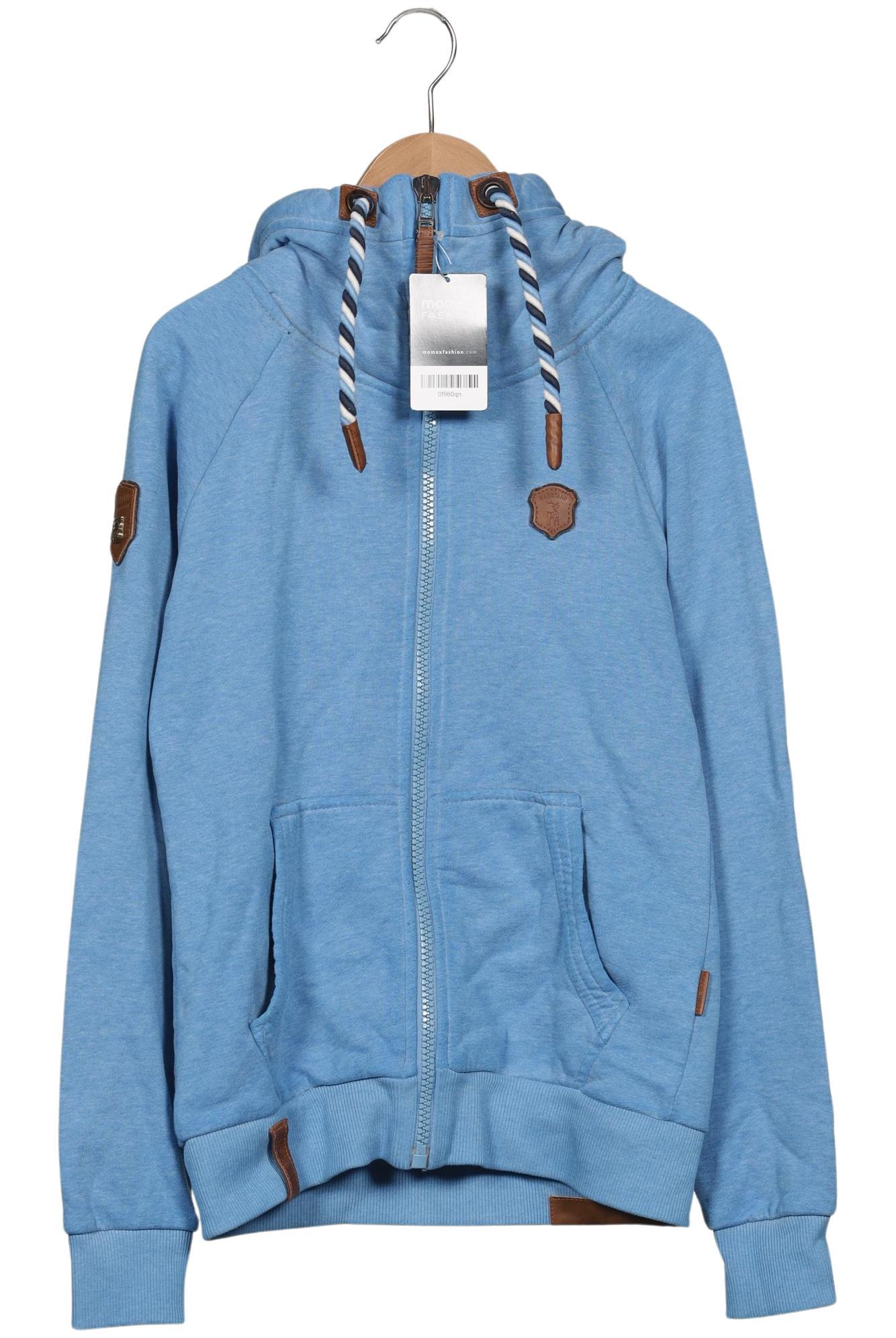 

Naketano Damen Kapuzenpullover, hellblau, Gr. 36