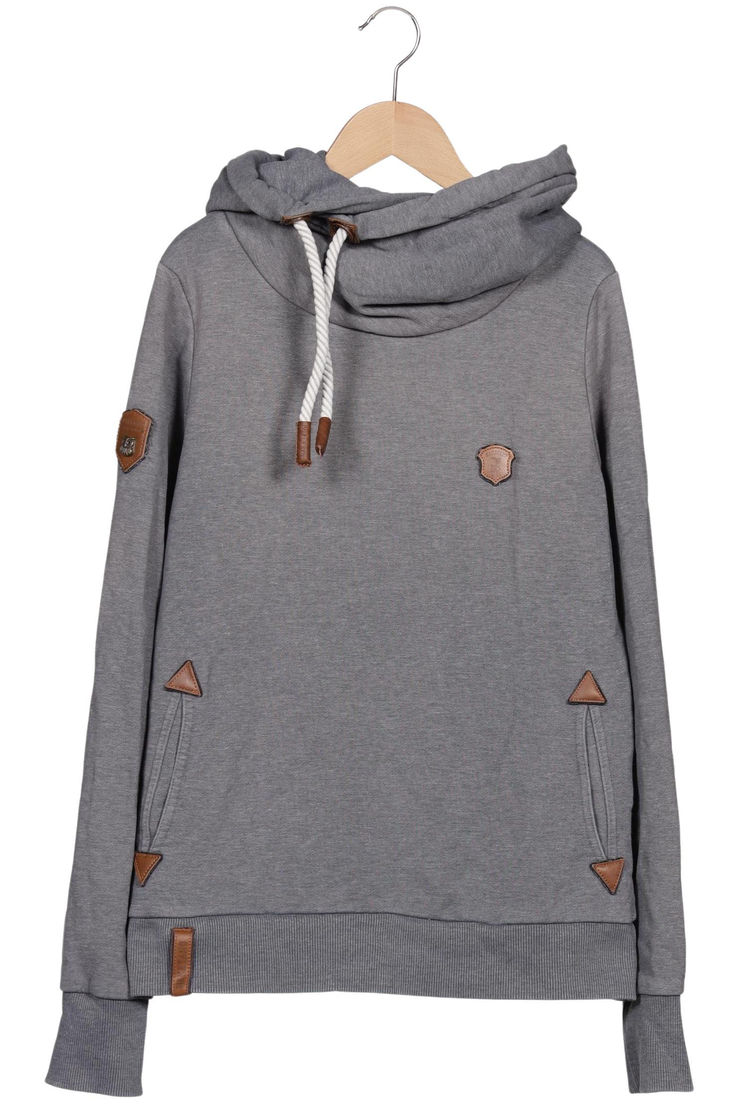 

Naketano Damen Kapuzenpullover, grau, Gr. 42