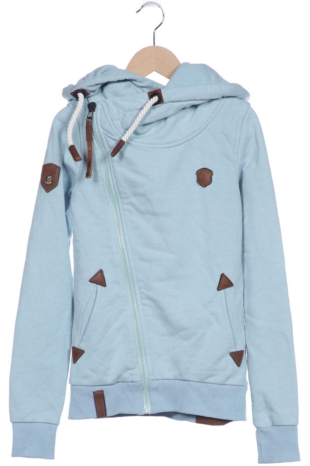 

Naketano Damen Kapuzenpullover, hellblau, Gr. 34