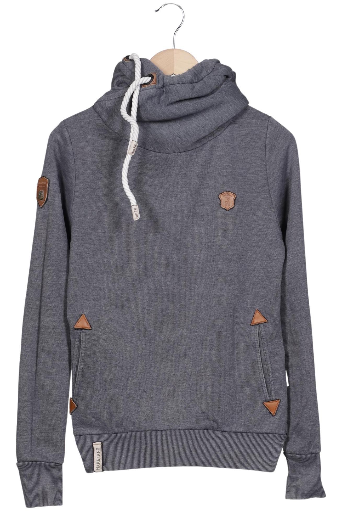 

Naketano Damen Kapuzenpullover, grau, Gr. 38