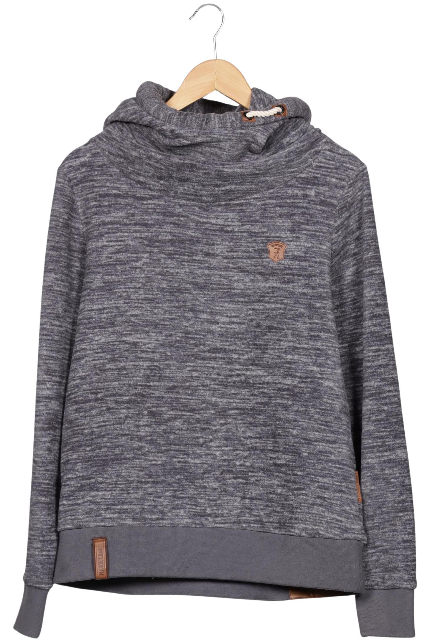 

Naketano Damen Kapuzenpullover, grau, Gr. 42