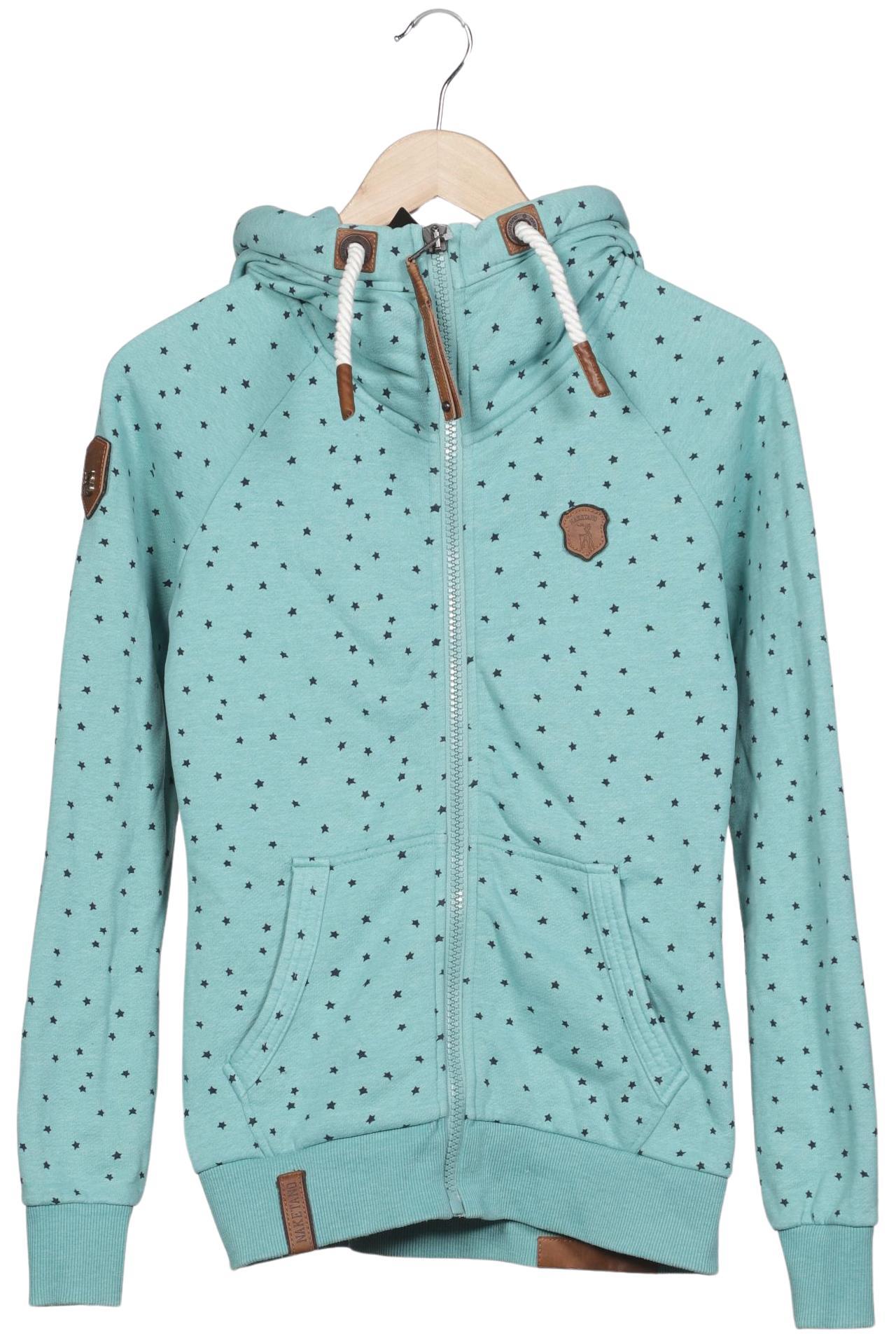 

Naketano Damen Kapuzenpullover, türkis, Gr. 36