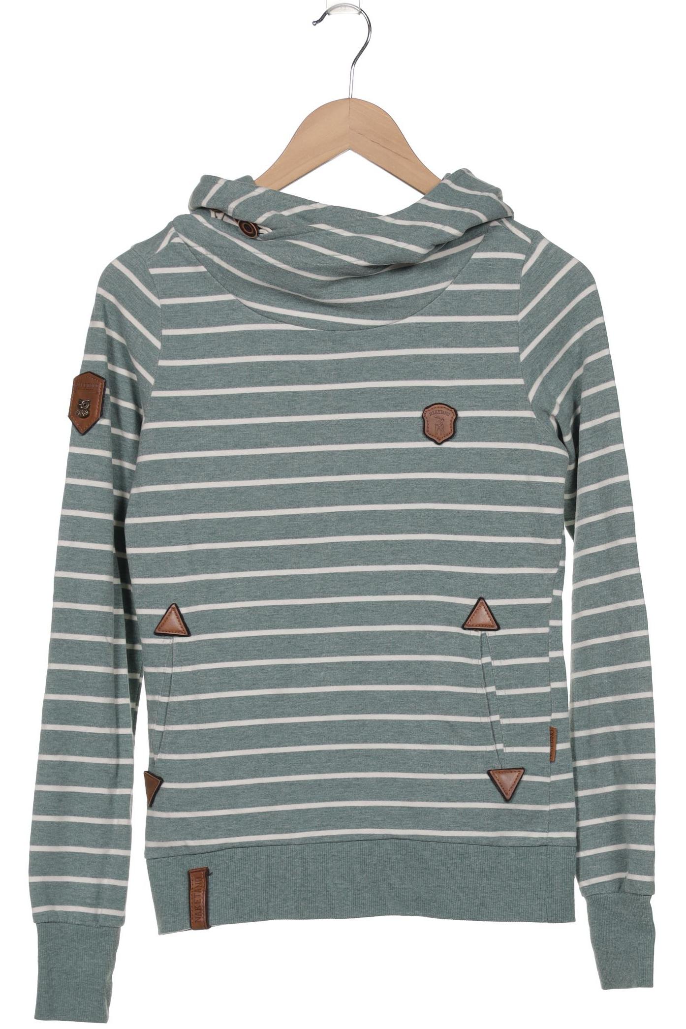 

Naketano Damen Kapuzenpullover, türkis, Gr. 34