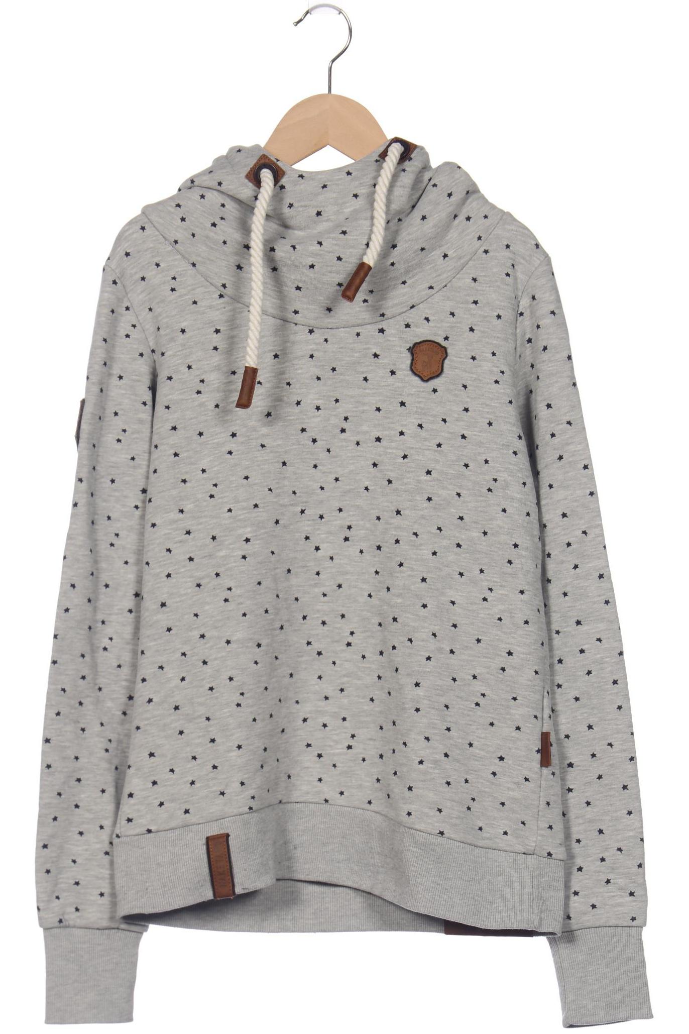 

Naketano Damen Kapuzenpullover, grau, Gr. 38