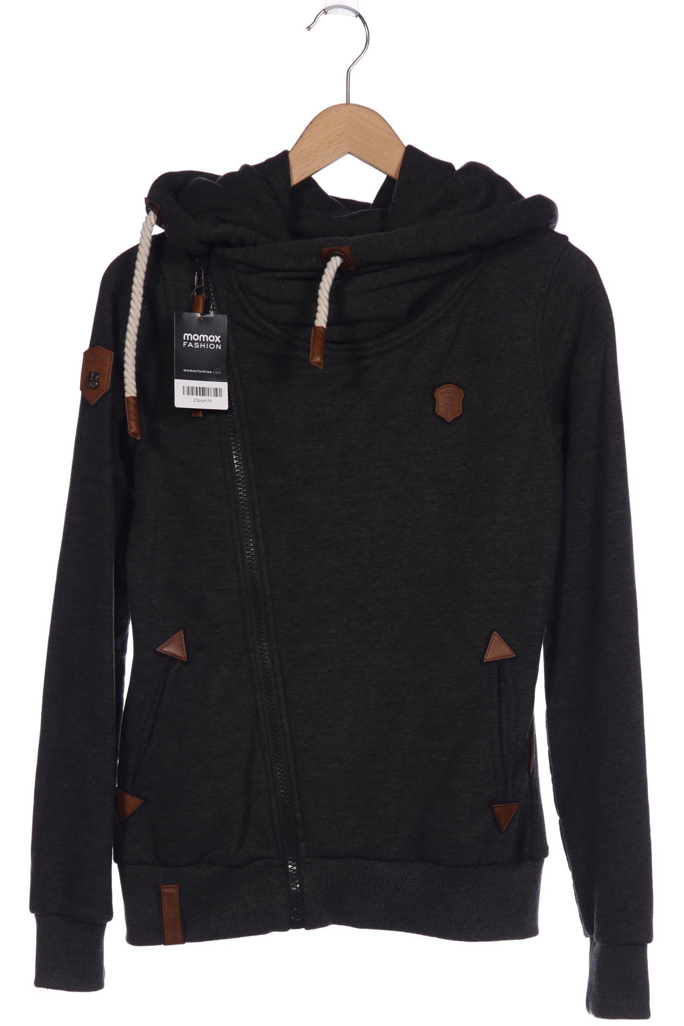 

Naketano Damen Kapuzenpullover, grau, Gr. 38