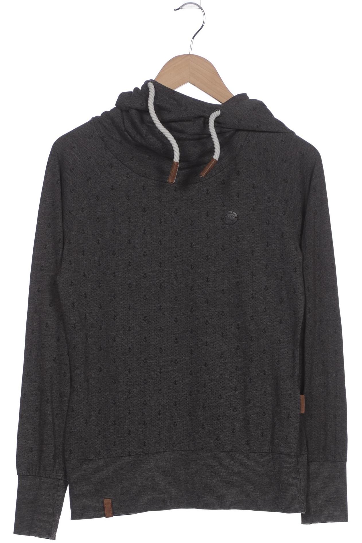 

Naketano Damen Kapuzenpullover, grau, Gr. 38