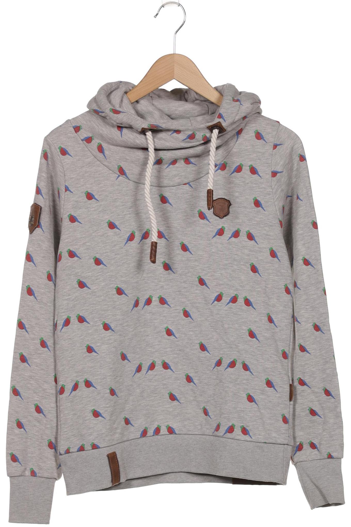 

Naketano Damen Kapuzenpullover, grau, Gr. 42