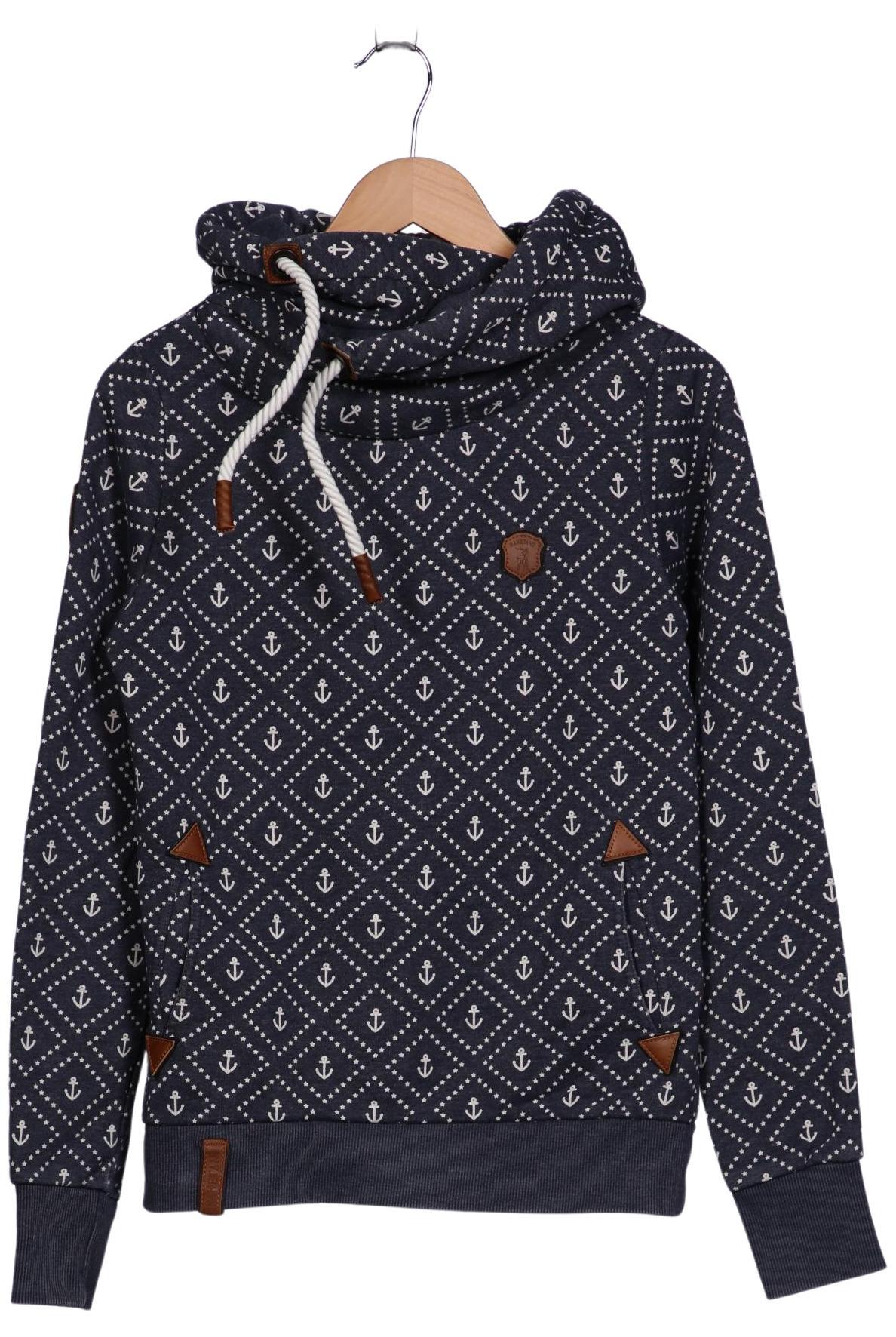 

Naketano Damen Kapuzenpullover, blau, Gr. 38