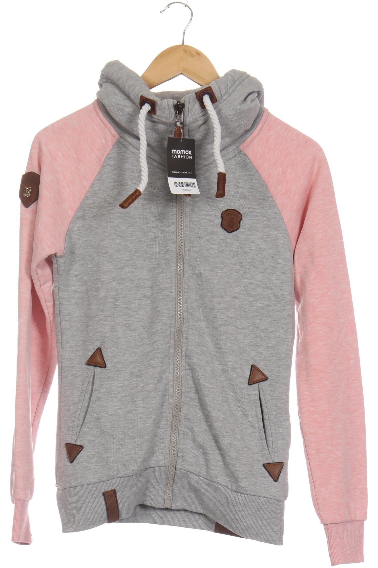 

Naketano Damen Kapuzenpullover, grau, Gr. 36