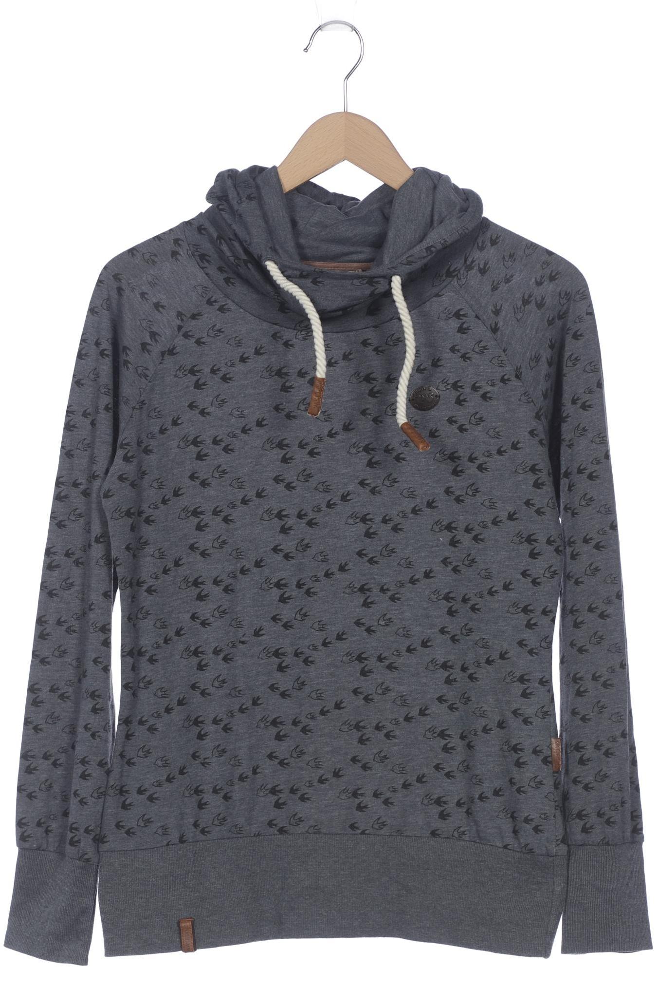 

Naketano Damen Kapuzenpullover, grau, Gr. 38