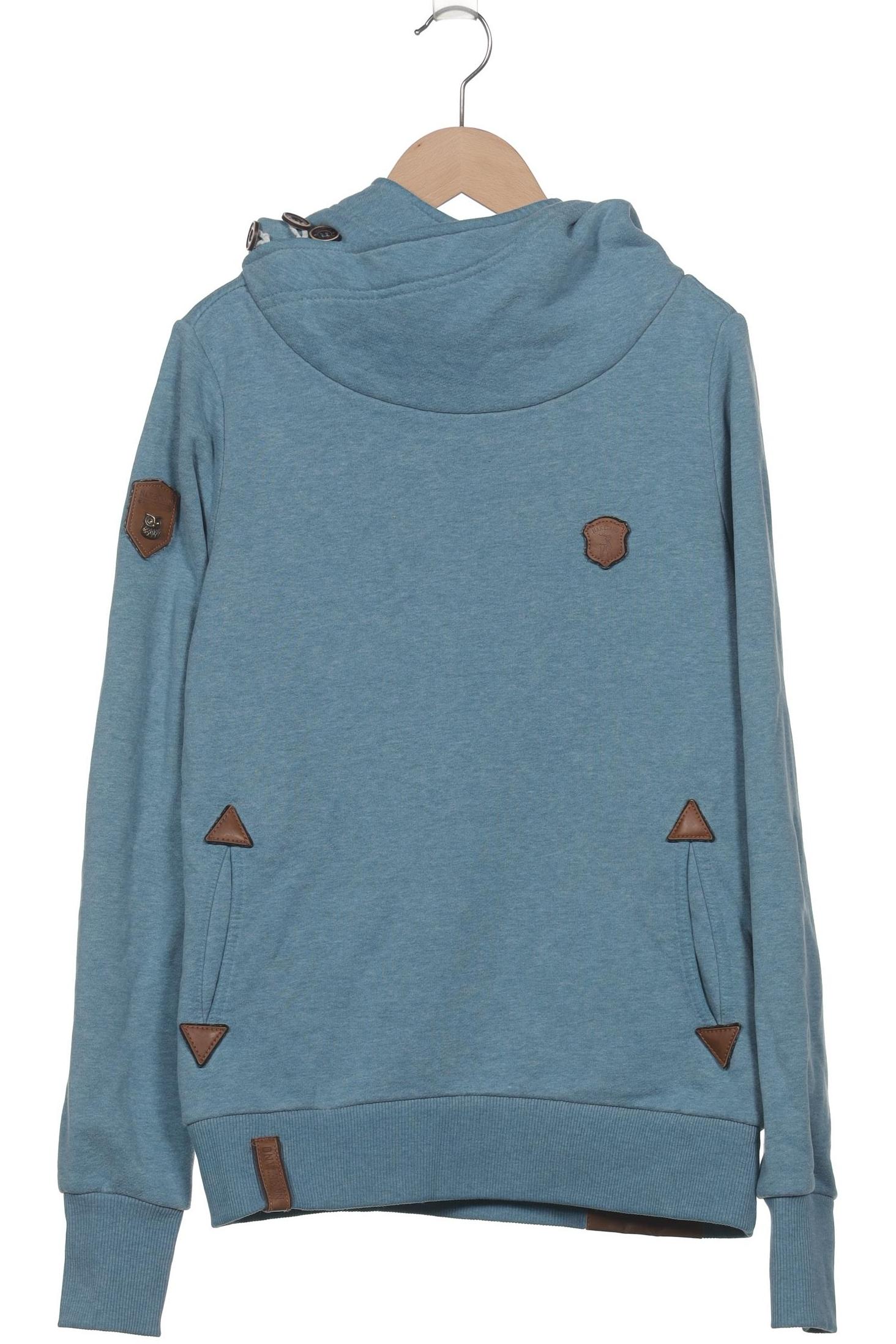 

Naketano Damen Kapuzenpullover, blau, Gr. 38