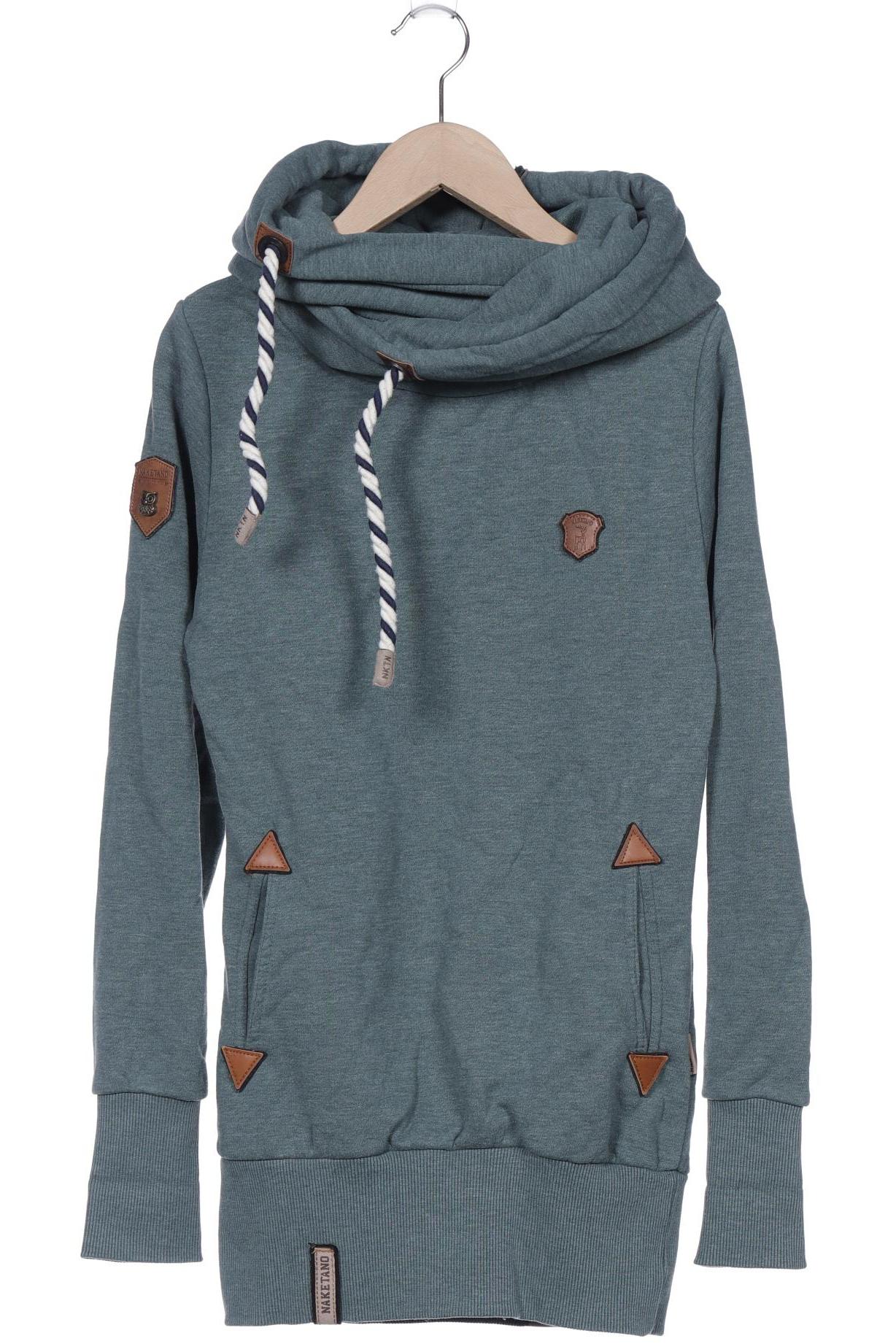 

Naketano Damen Kapuzenpullover, grün, Gr. 34