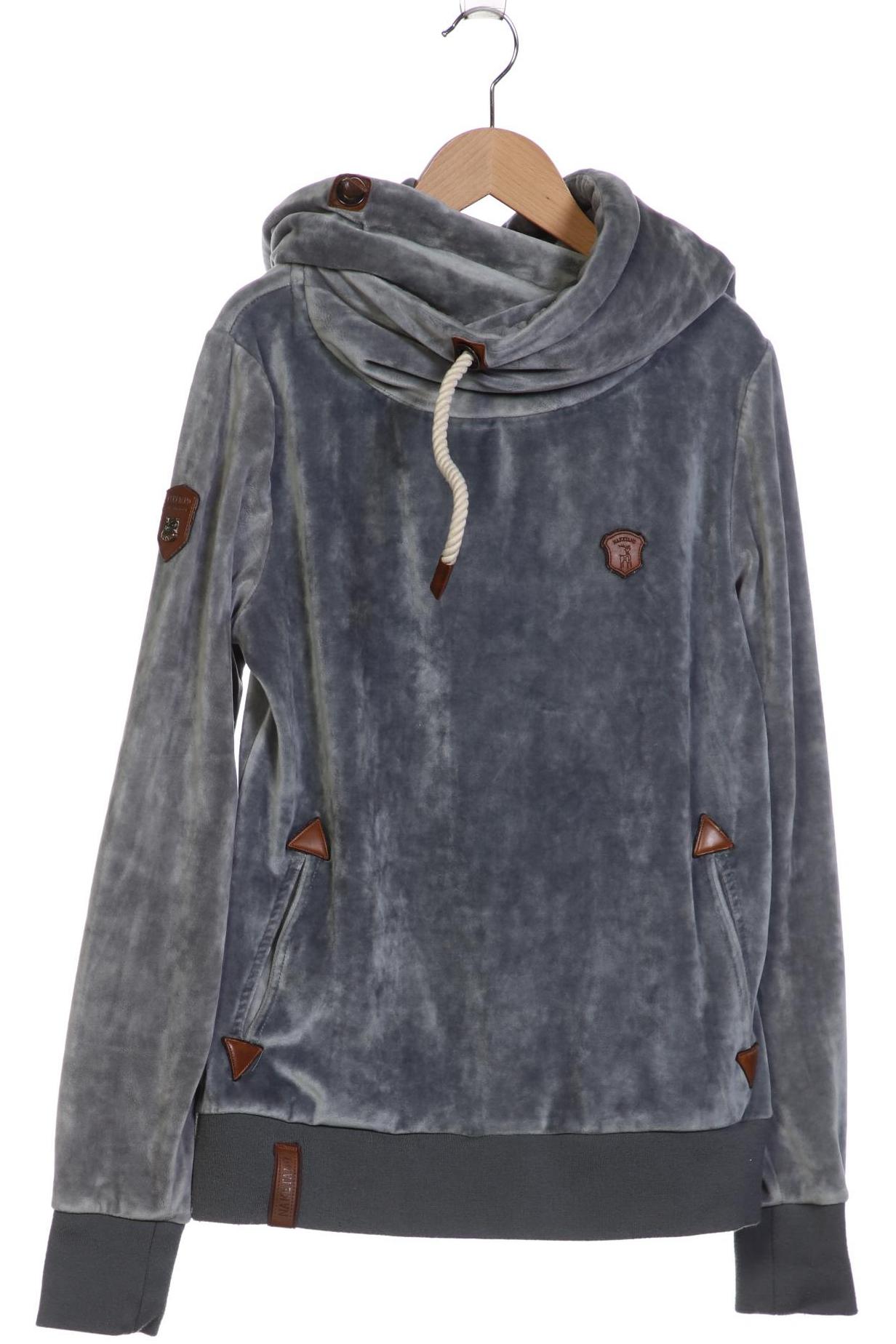

Naketano Damen Kapuzenpullover, grau, Gr. 42