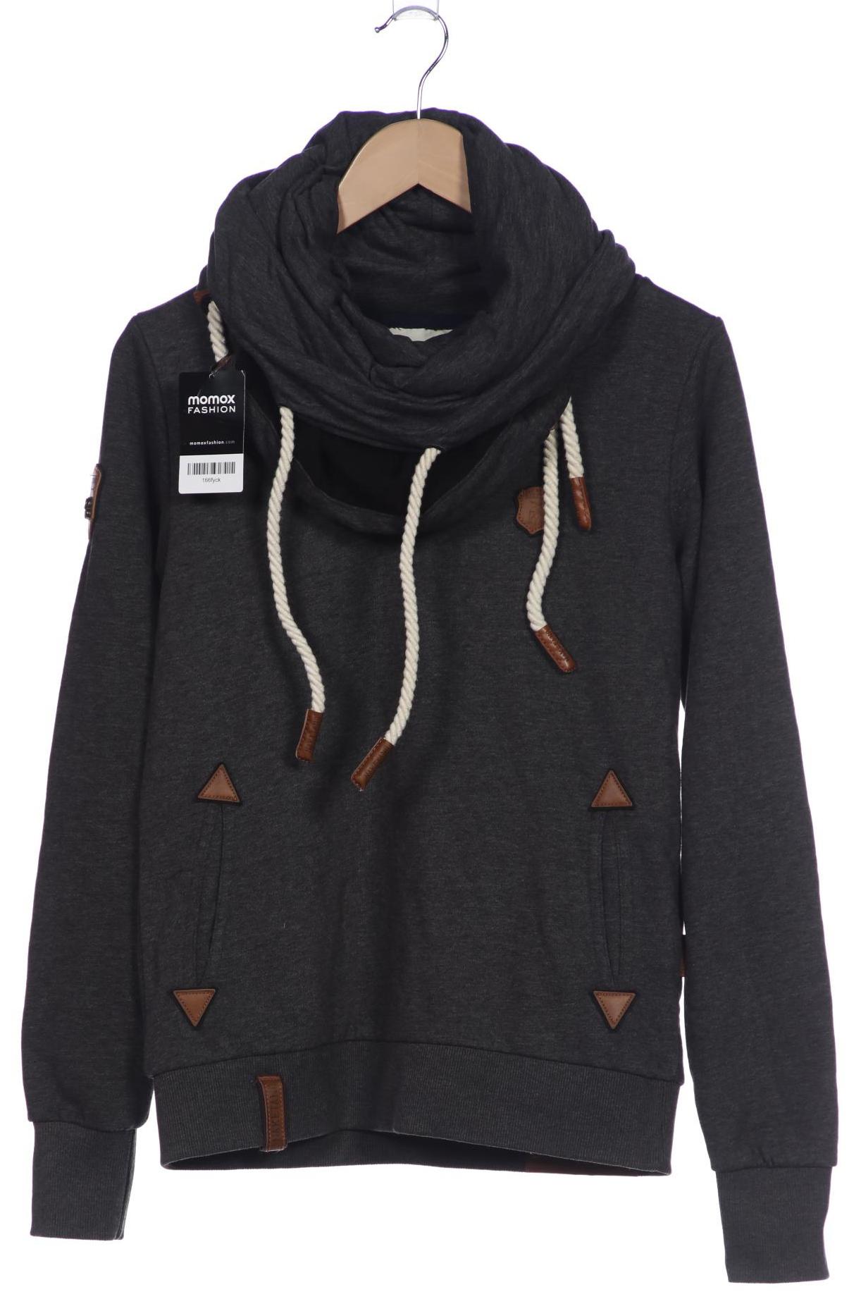 

Naketano Damen Kapuzenpullover, grau, Gr. 38