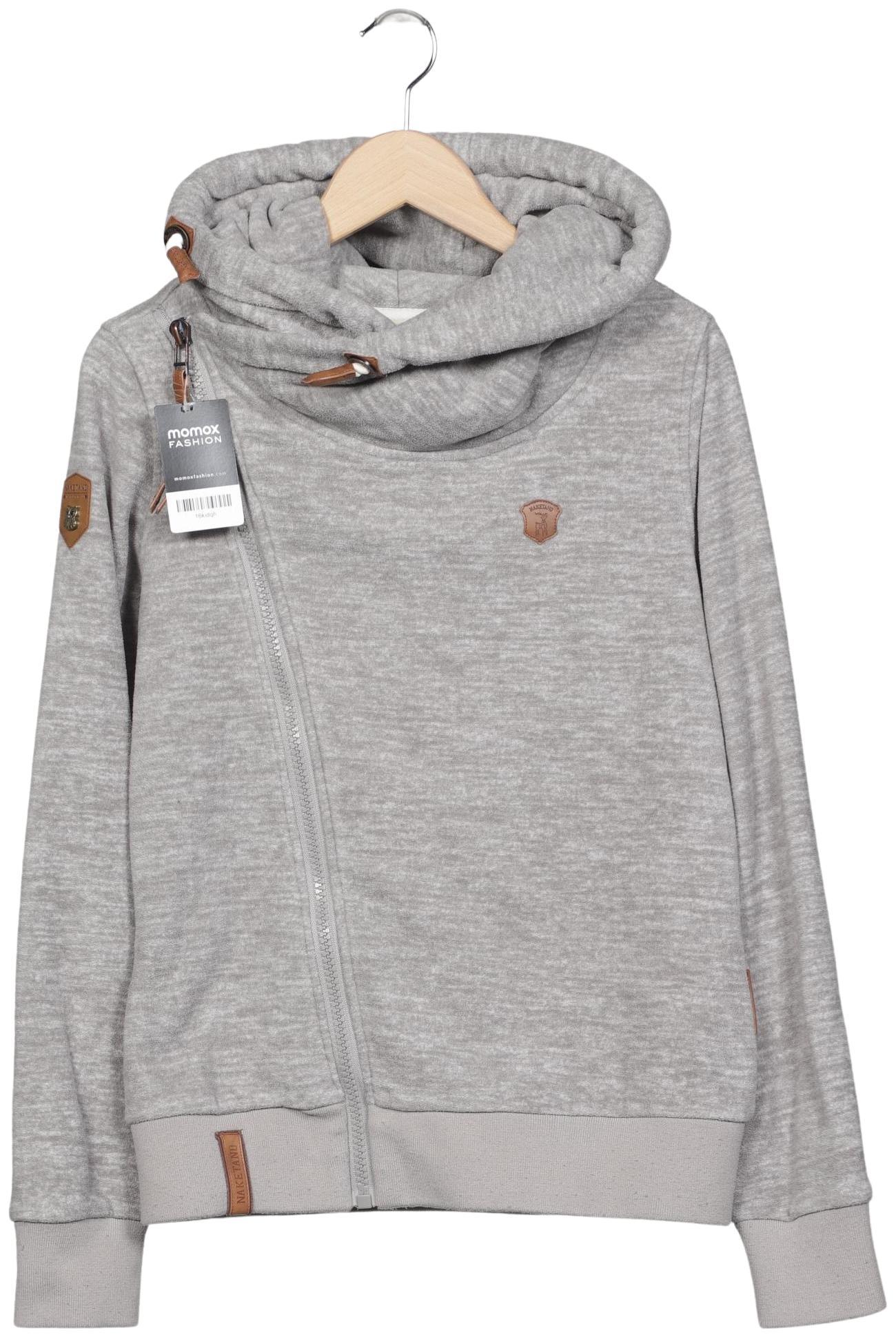 

Naketano Damen Kapuzenpullover, grau, Gr. 38