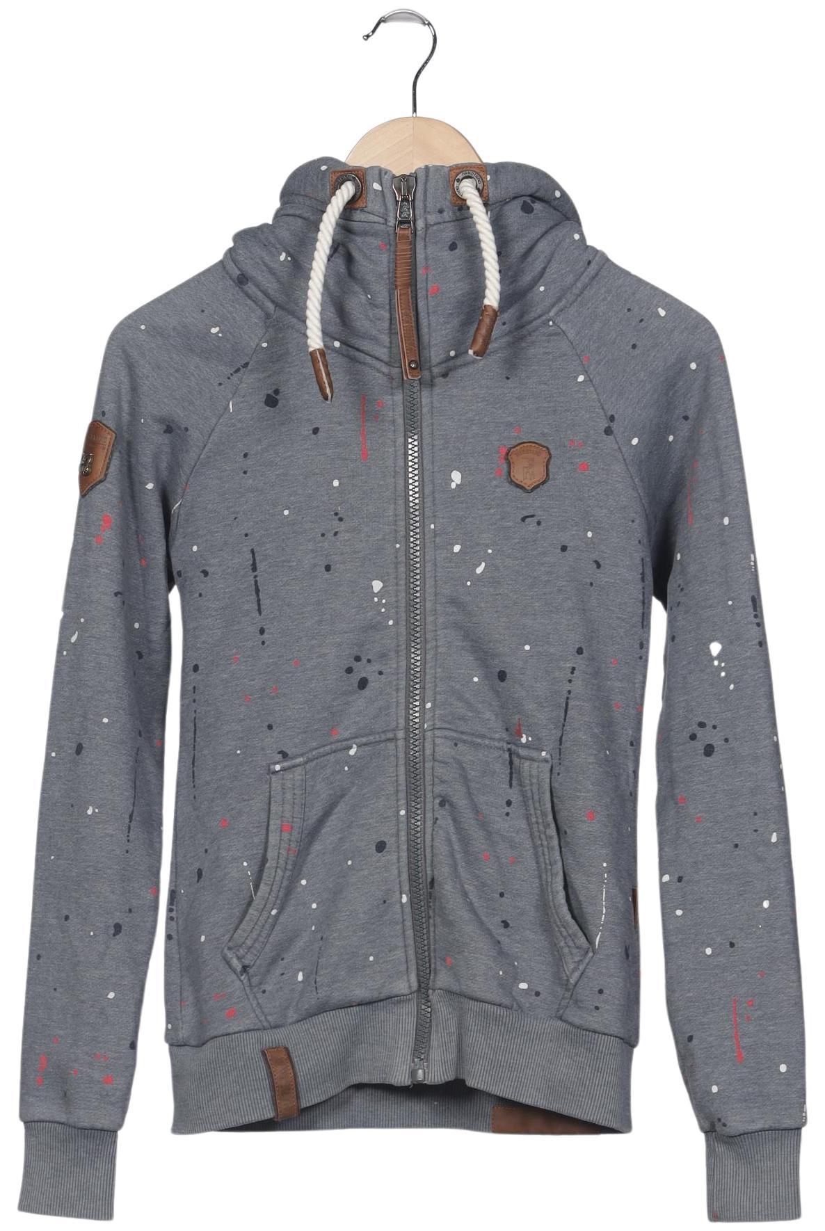 

Naketano Damen Kapuzenpullover, grau, Gr. 36