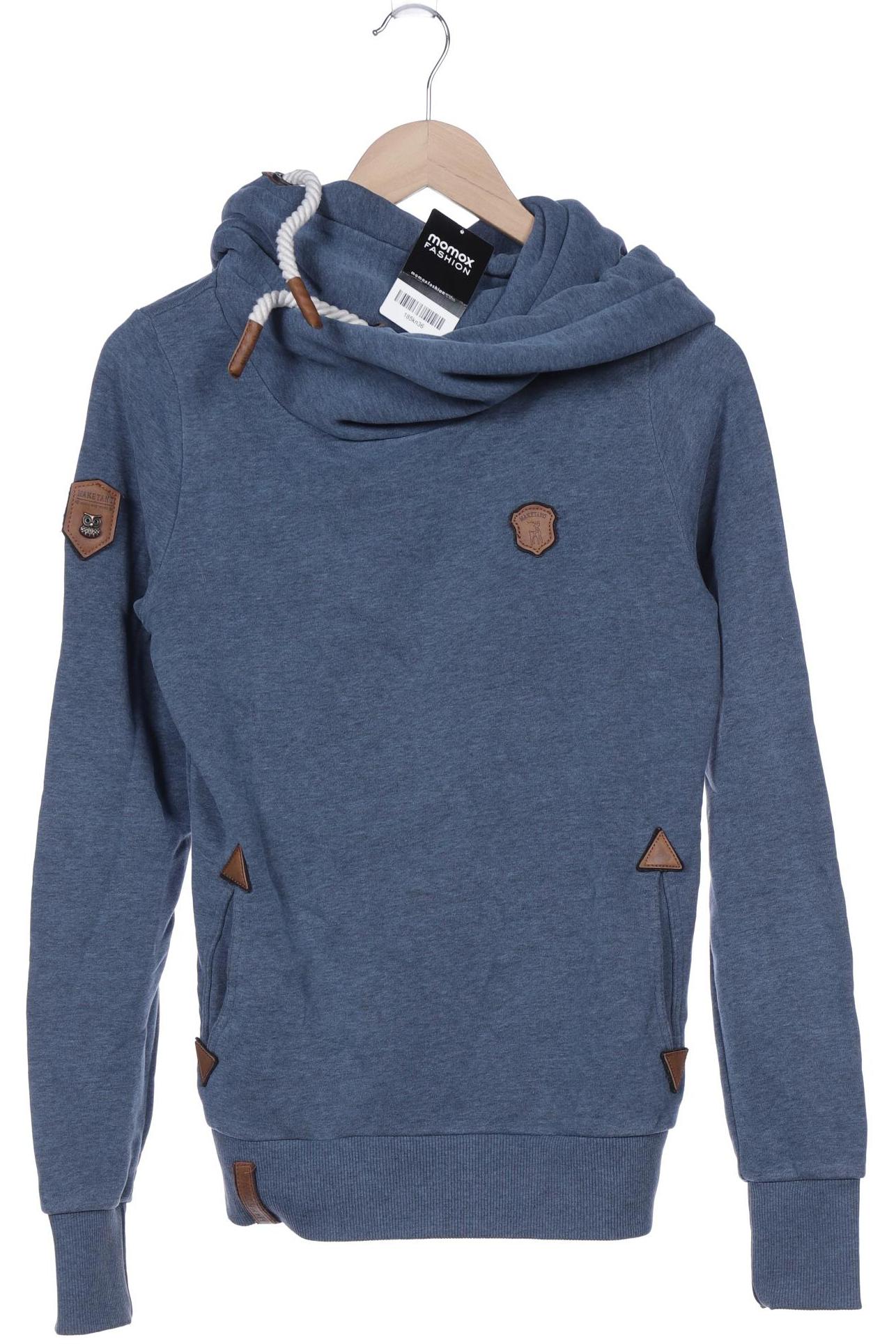 

Naketano Damen Kapuzenpullover, blau, Gr. 38