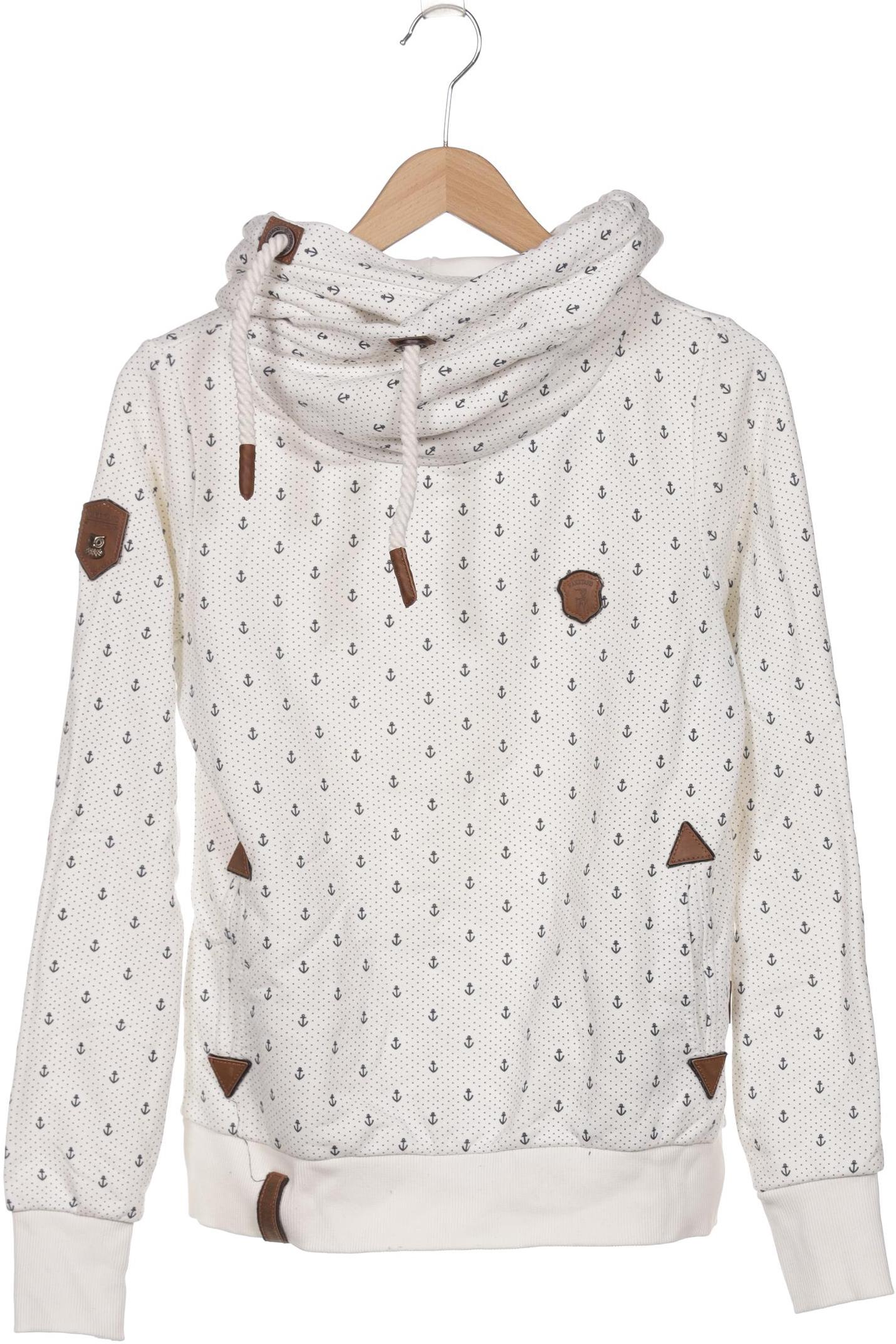 

Naketano Damen Kapuzenpullover, weiß, Gr. 42