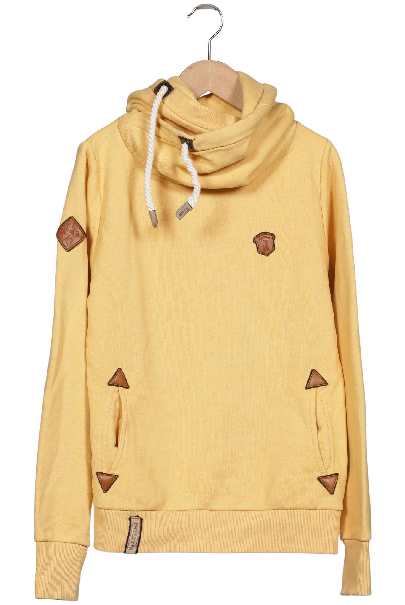 

Naketano Damen Kapuzenpullover, gelb, Gr. 36