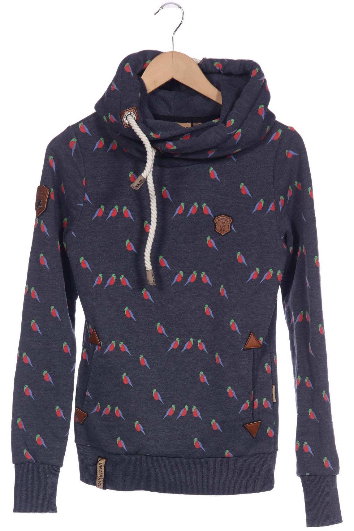 

Naketano Damen Kapuzenpullover, blau, Gr. 36