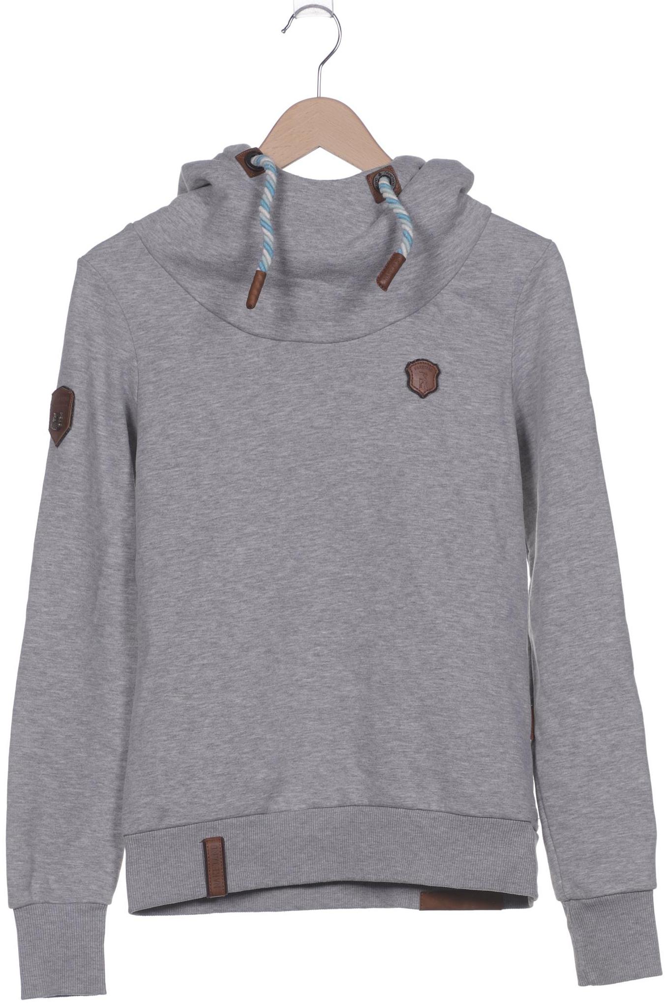 

Naketano Damen Kapuzenpullover, grau, Gr. 38