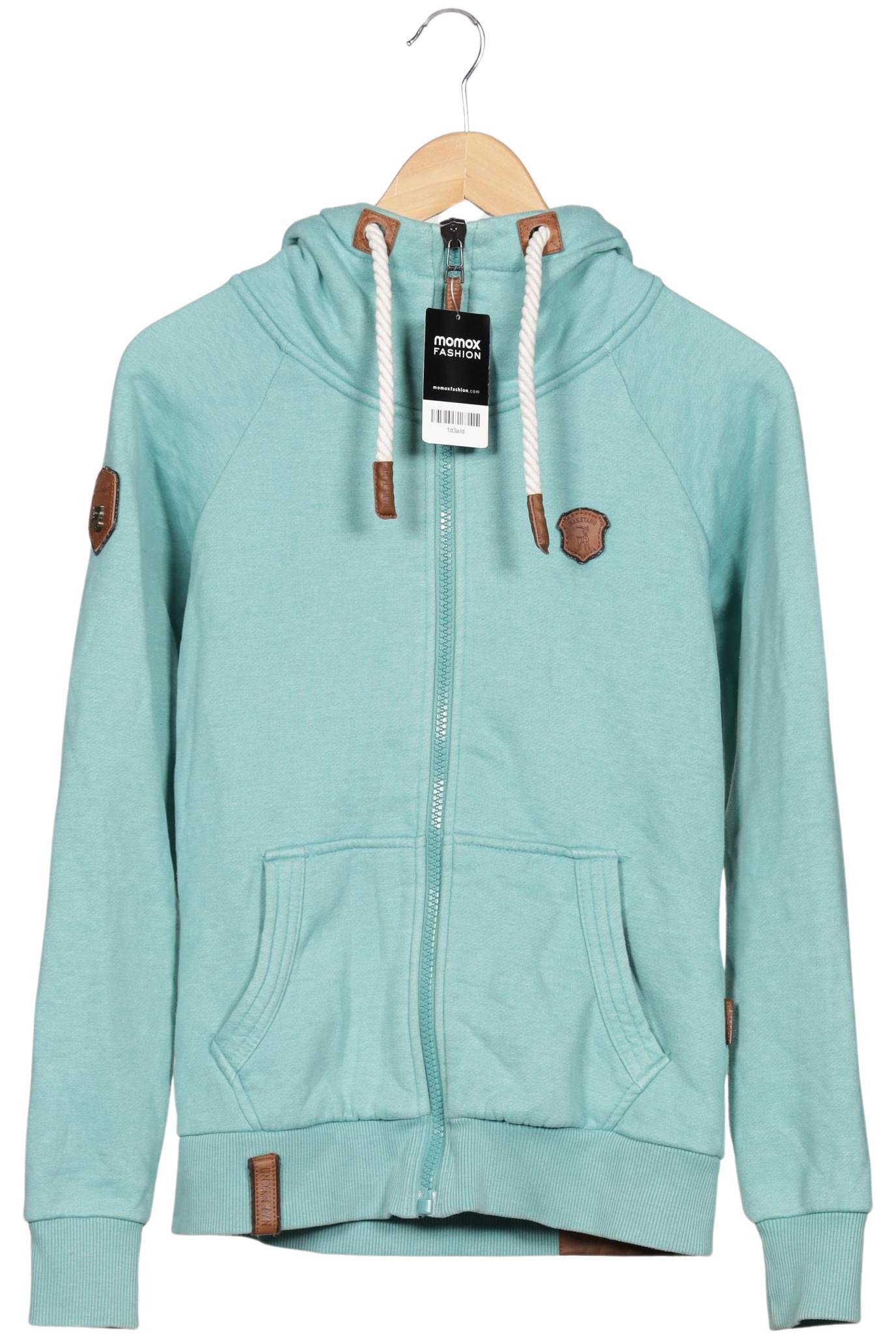 

Naketano Damen Kapuzenpullover, türkis, Gr. 36