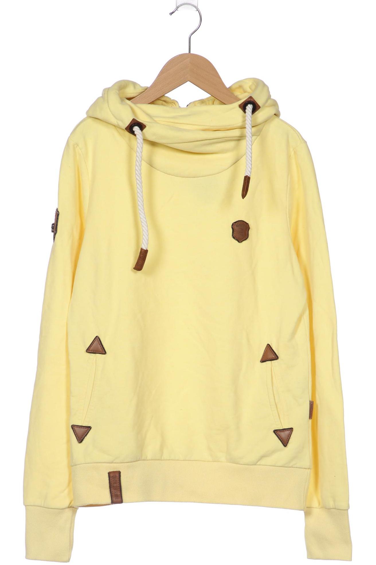 

Naketano Damen Kapuzenpullover, gelb, Gr. 38