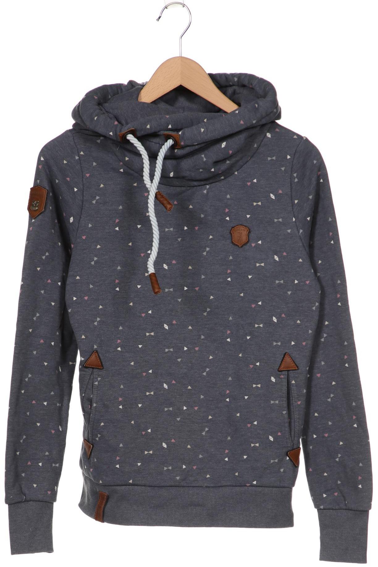 

Naketano Damen Kapuzenpullover, grau, Gr. 38