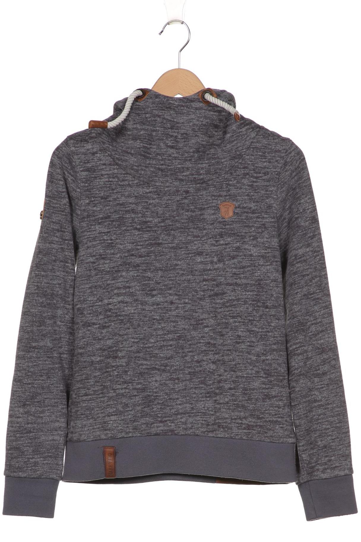 

Naketano Damen Kapuzenpullover, grau, Gr. 38