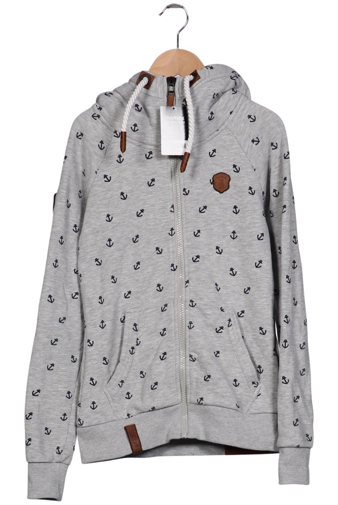 

Naketano Damen Kapuzenpullover, grau, Gr. 36